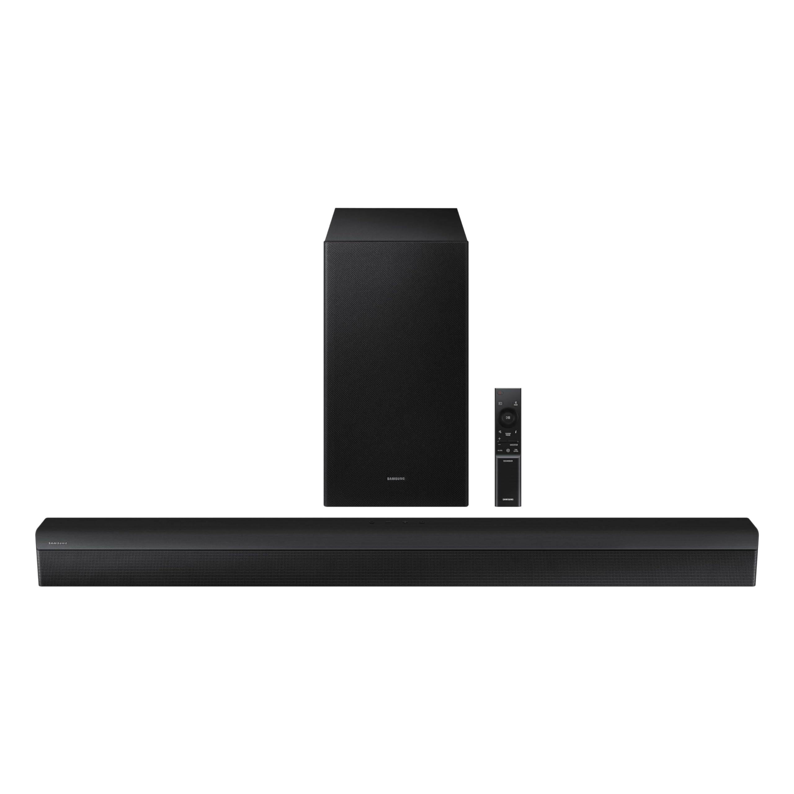 SAMSUNG HWB550D 3.1 ch Soundbar w/Dolby Audio, Surround Sound Expansion, Bass Boost, Adaptive Sound, DTS Virtual:X, Wireless Su