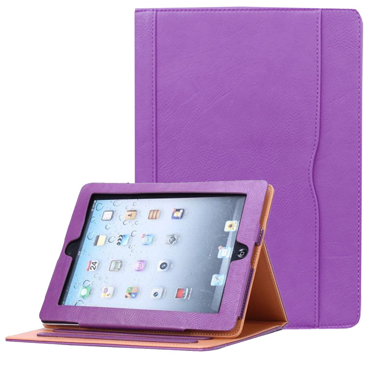 Jytrend Multi Angle Viewing Stand Leather Folio Smart Cover