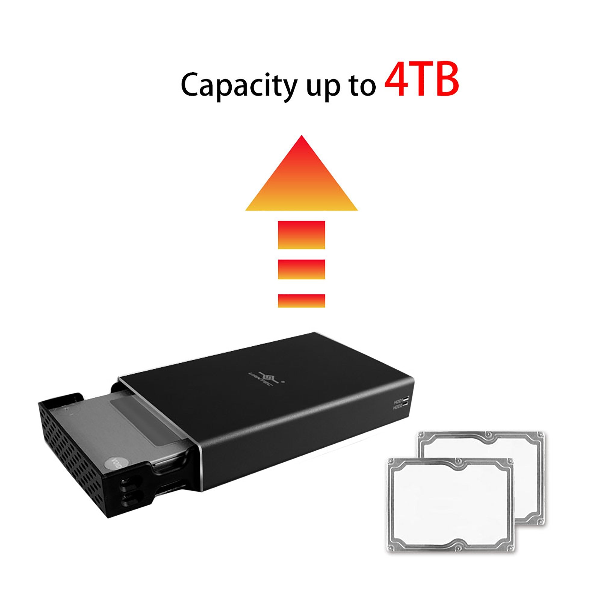 Vantec Nexstar Gx Usb 3.0 Dual 2.5 Sata Ssd/Hdd Raid Enclosure, Black (Nst-272S3-Bk)