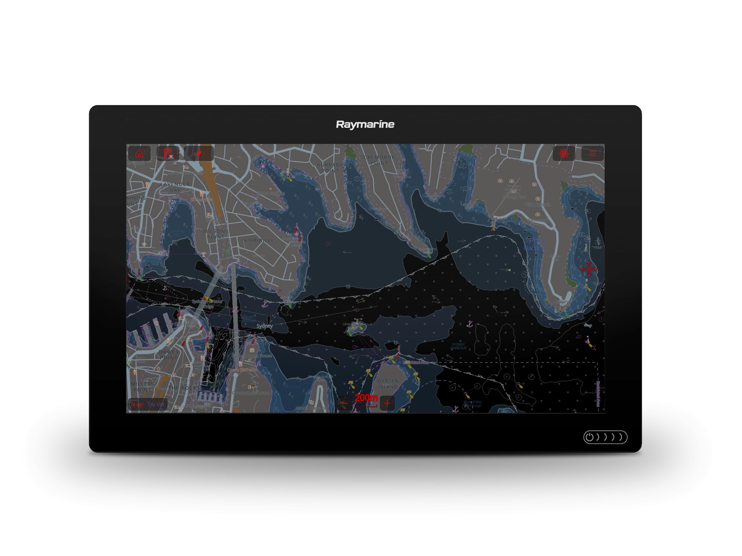 Raymarine   Lighthouse North America Microsd Format Electronic Chart