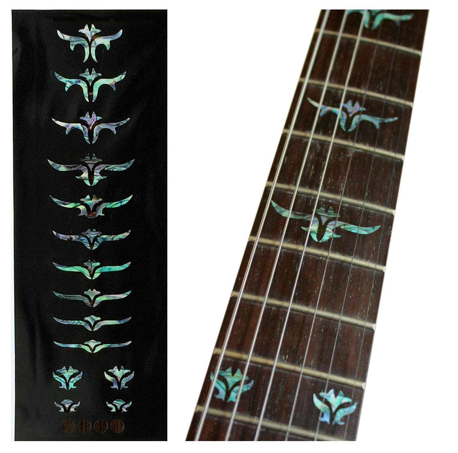 Jockomo Taylor Leaf (Avalon Mix) Guitar Inlay Sticker