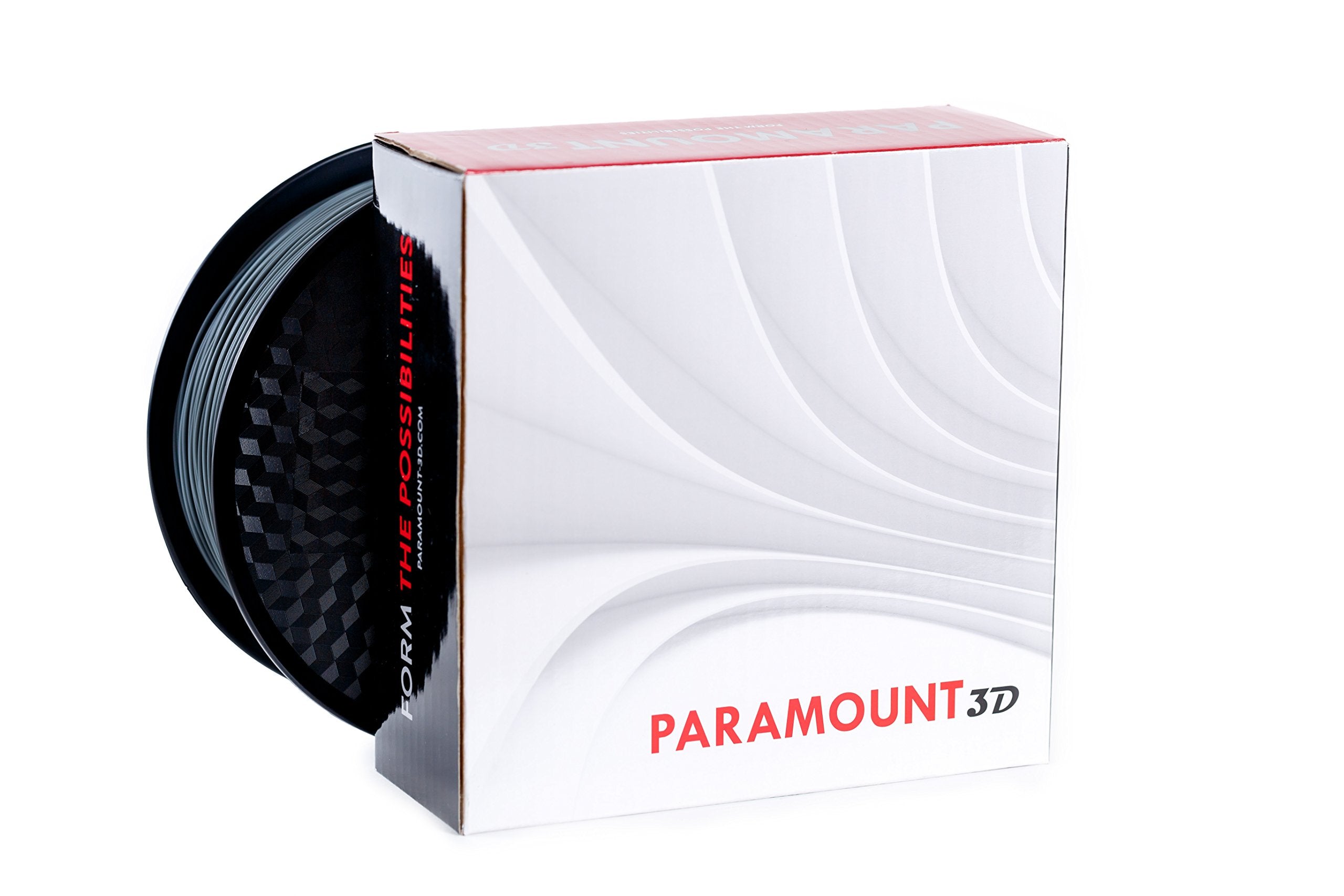 Paramount 3D Pla (Steel Gray) 1.75Mm 1Kg Filament [Sgrl7000430C]