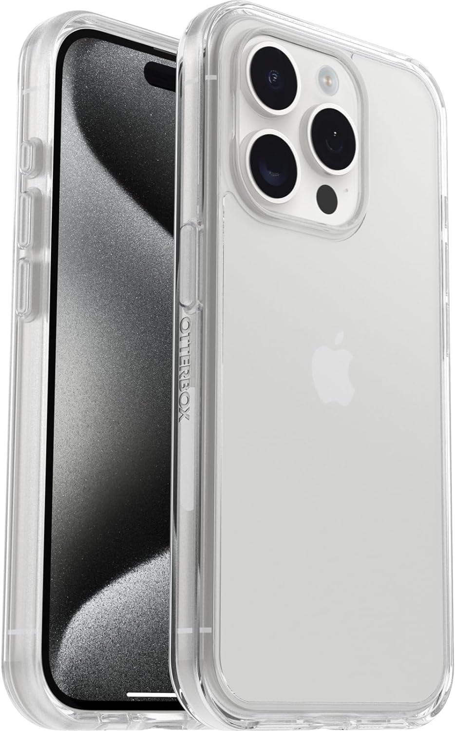 Otterbox Iphone 15 Pro (Only) Symmetry Series Clear Case   (Clear), Snaps To Magsafe, Ultra Sleek, Raised Edges Protect Camera &