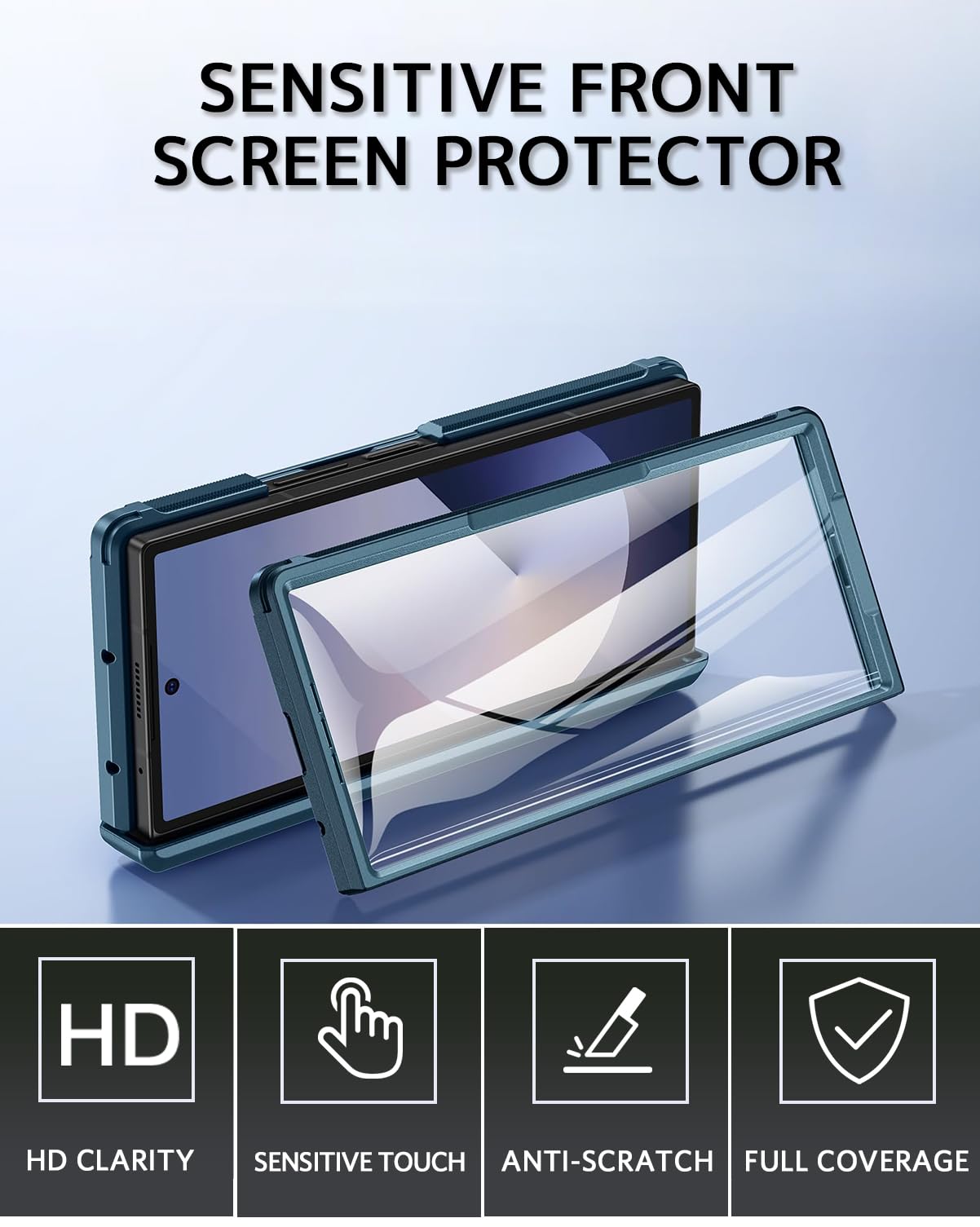 Ninki For Samsung Galaxy Z Fold 7 Case With S Pen Holder And Invisible Kickstand,Screen Protector Hinge Hard Drop-Proof Phone Co