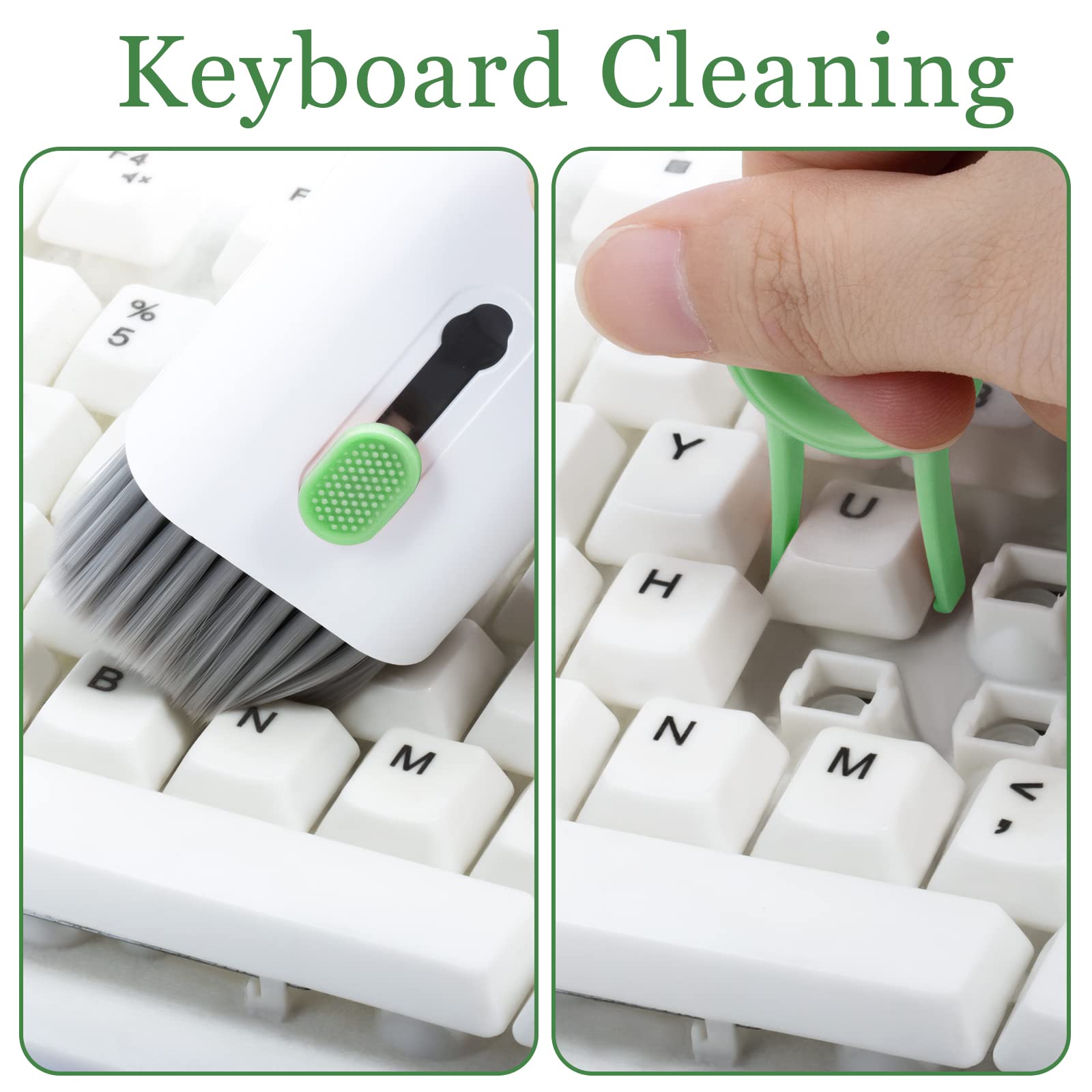 Laptop Screen Keyboard Earbud Cleaner Kit For Airpods Pro Macbook Ipad Iphone Ipod, Walrfid Multi Function Cleaning Pen Brush To