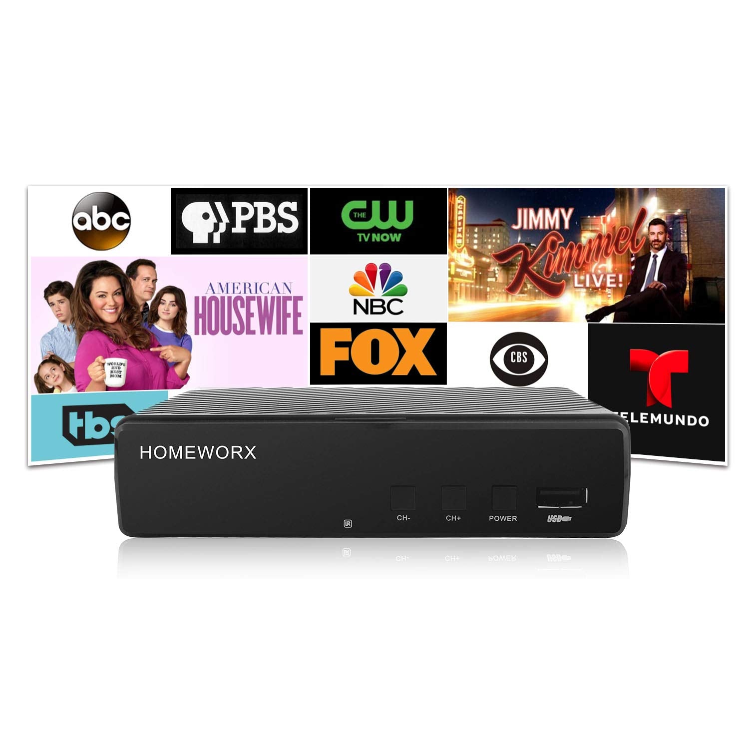 Mediasonic Atsc Digital Converter Box With Tv Tuner Function (Hw130Rn)