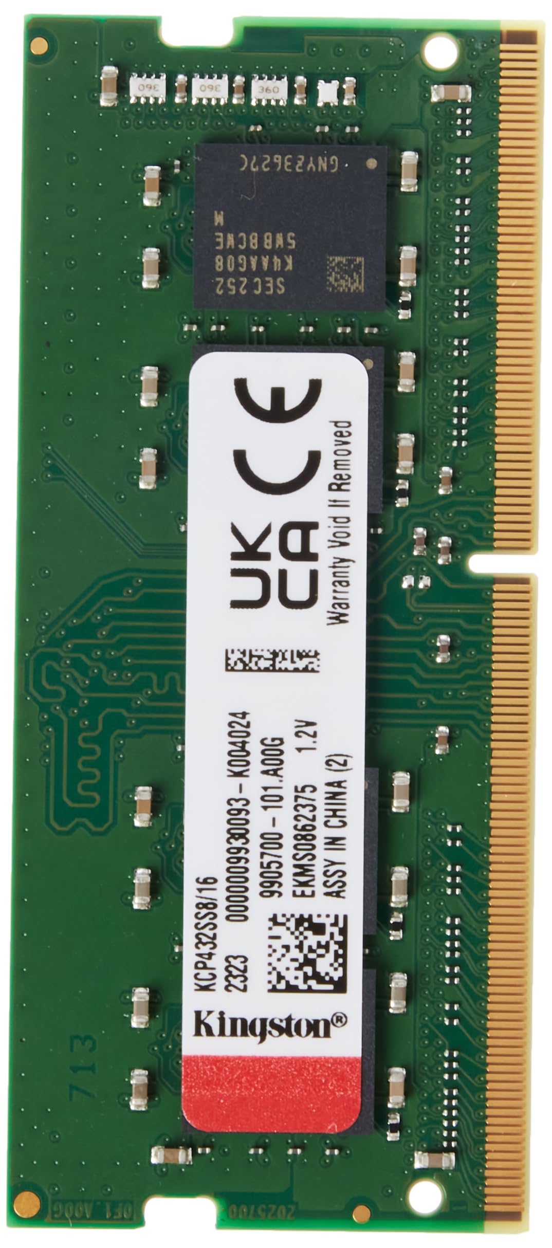 Kingston Branded Memory 16Gb Ddr4 3200Mt/S Single Rank Sodimm Kcp432Ss8/16 Notebook Memory
