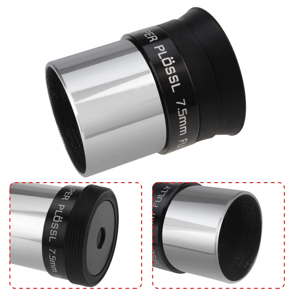 Astromania 1.25'' 7.5Mm Super Ploessl Eyepiece - The Most Inexpensive Way Of Getting A Sharp Image