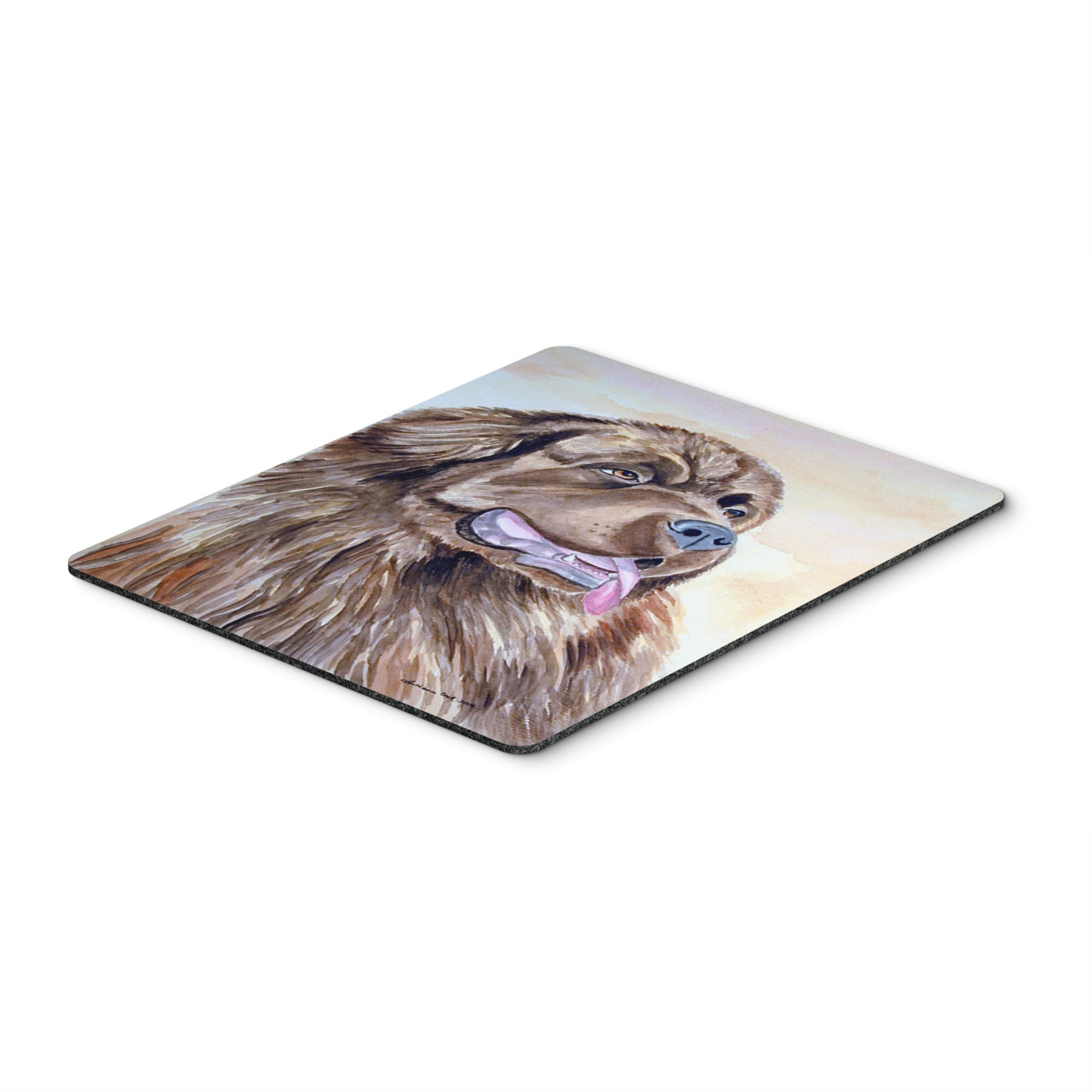  inchCarolines Treasures Mouse/Hot Pad/Trivet, Chocolate Brown Newfie Newfoundland (7119MP) inch