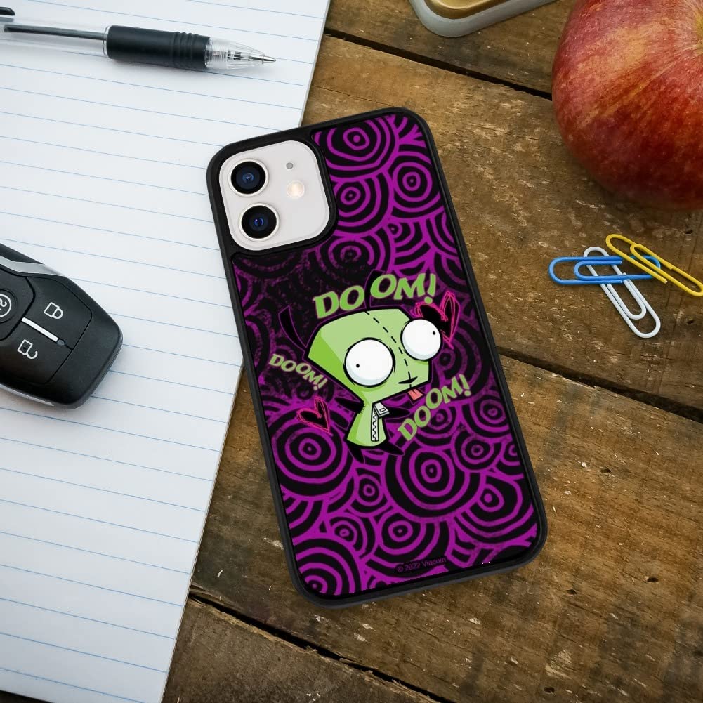 Invader Zim Gir Doom Dance Protective Slim Fit Hybrid Rubber Bumper Case Fits Apple Iphone 8, 8 Plus, X, 11, 11 Pro,11 Pro Max,