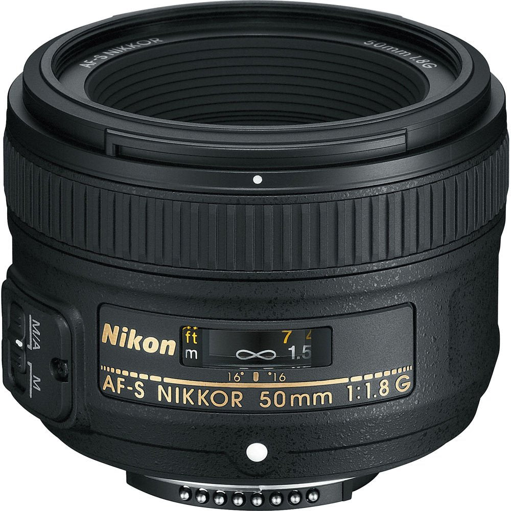 Nikon Af S Fx Nikkor 50Mm F/1.8G Lens With Auto Focus For Nikon Dslr Cameras