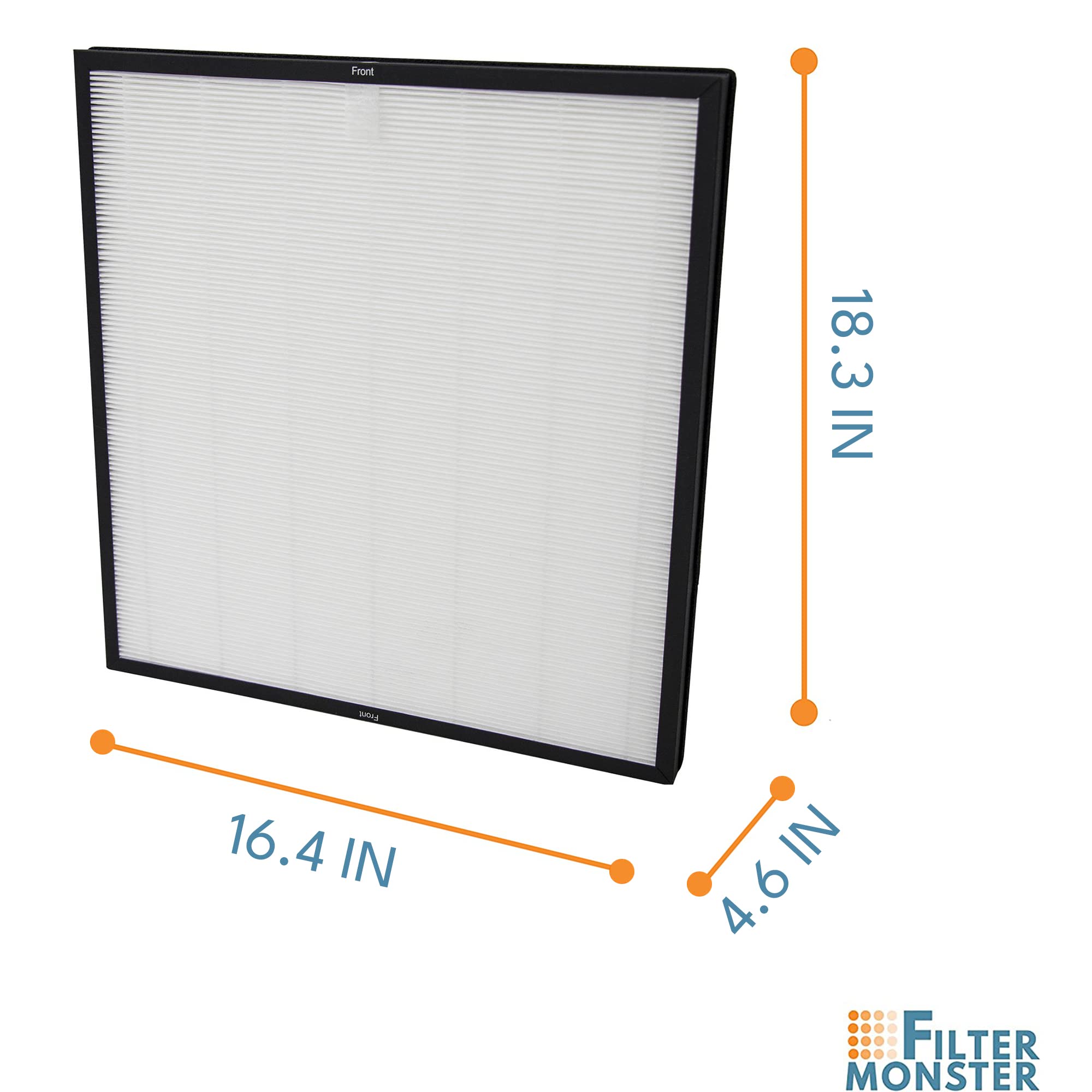 Filter Monster   Germ Defense Air Filter Replacement Kit   Replacement Compatible With Rabbit Air Minusa2 Air Purifier