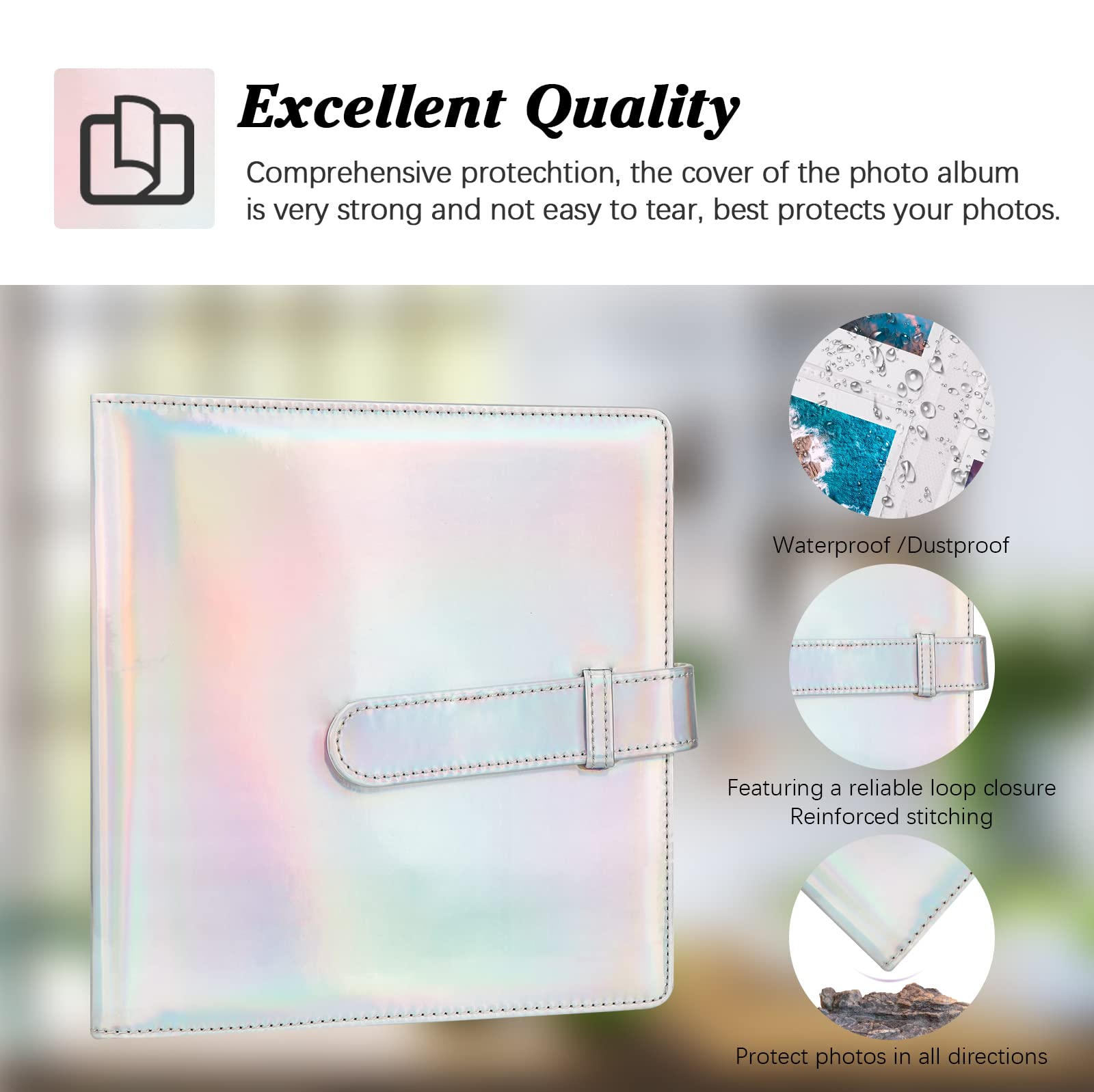 256 Photos Album For Fujifilm Instax Mini Camera/Polaroid 2�X3� Films, 2X3 Photo Album Book For Fujifilm Instax Mini 11 12 Evo 9 90 70 40 8 Instant Camera & Polaroid Snap Pic 300 Z2300 Camera