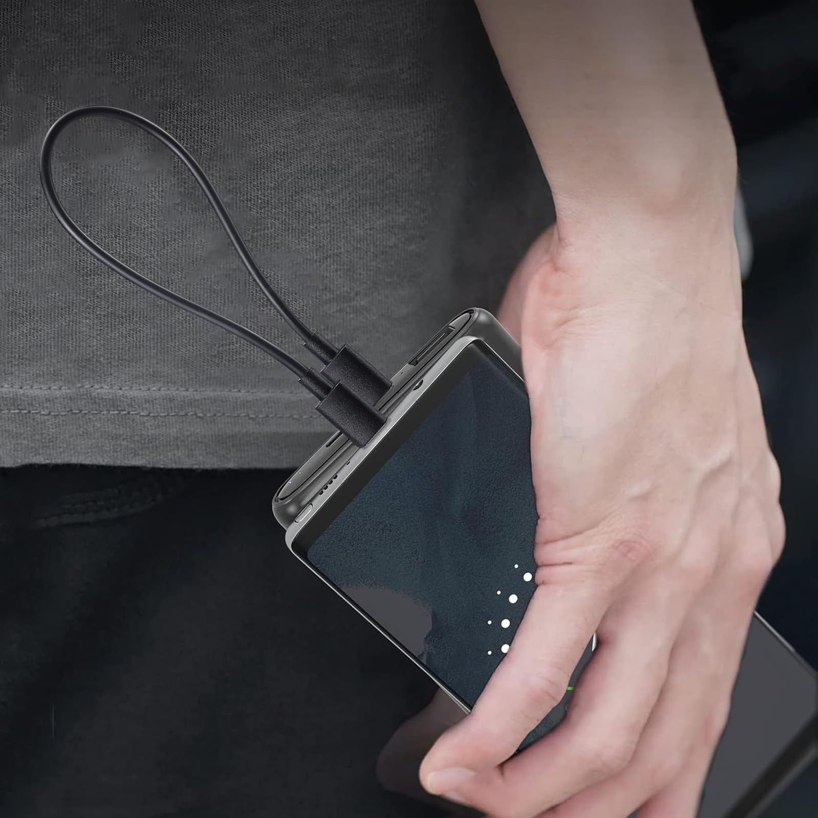 Short Charging Cable For Iphone 15/16, 1 Ft, 2 Pack Usb C To Usb C Cord