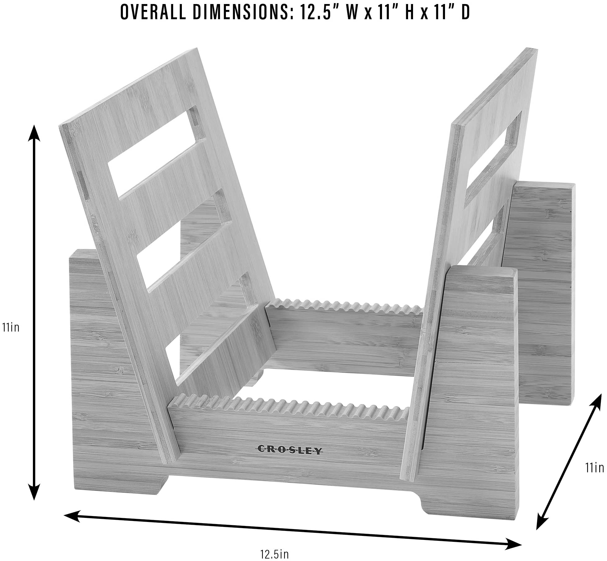 Crosley Ac1052A-Ba Record Storage Display Stand, Bamboo
