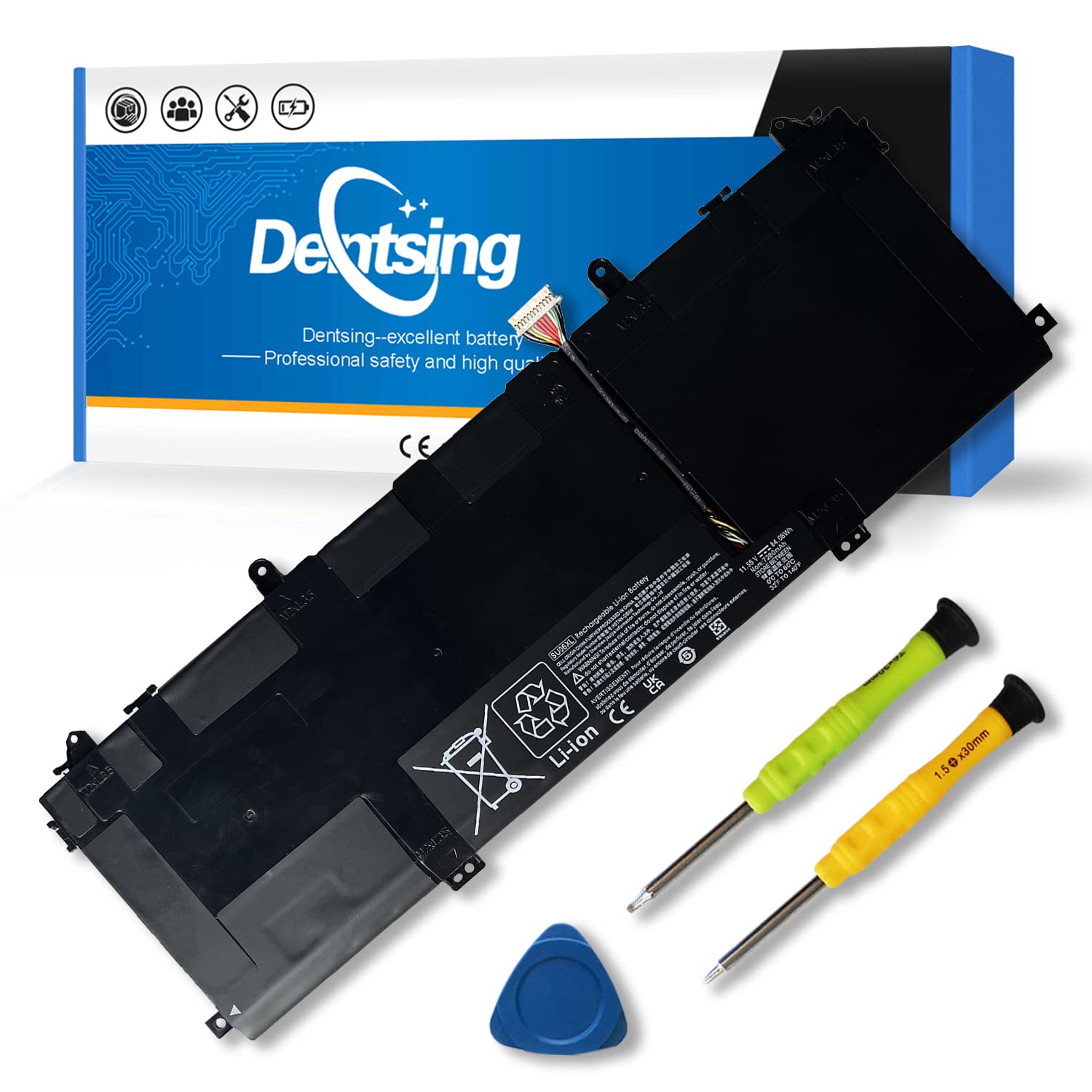 Dentsing Su06Xl L29184 005 Laptop Battery Replace For Hp Spectre X360 15 Df0033Dx 15 Df1033Dx Convertible 15 Df0Xxx Series Noteb