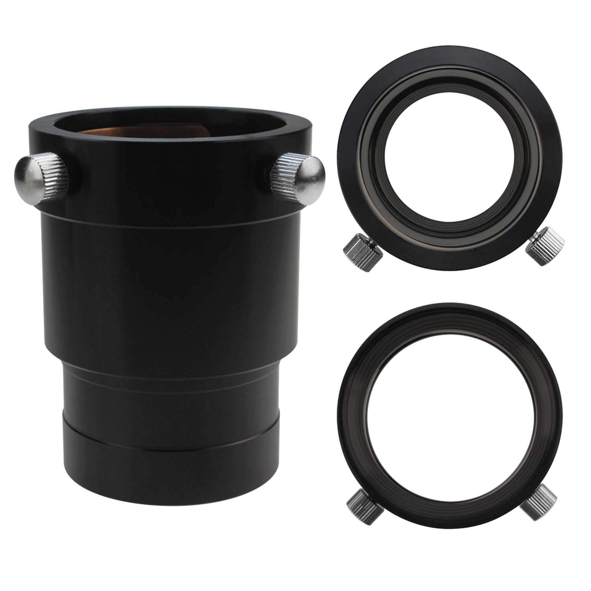 Astromania 2 Inch Telescope Eyepiece Extension Tube Adapter   Optical Length 50Mm   With Standand 2 Inch Filter Threads