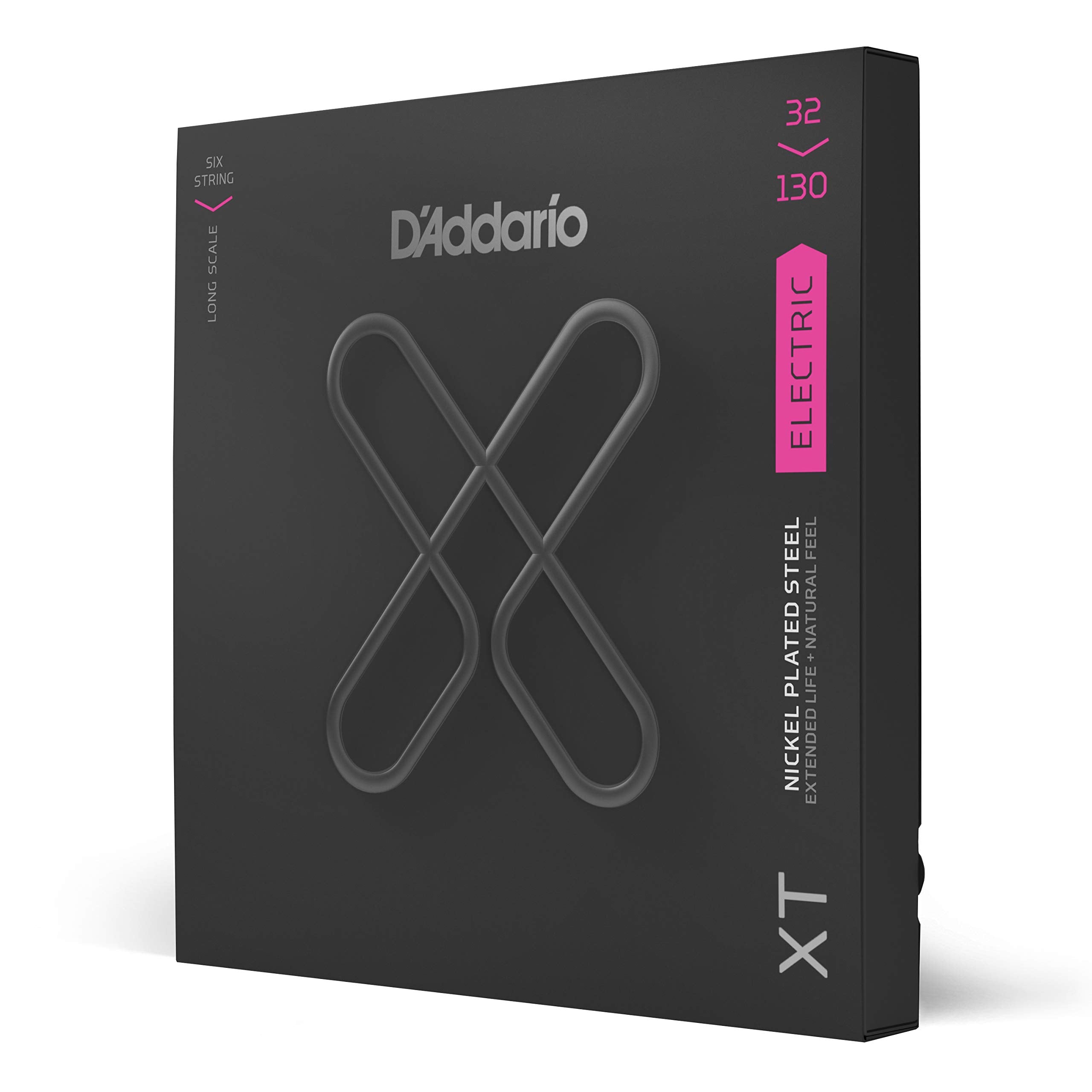 D'Addario Xt Coated Bass Strings   Electric Bass Guitar Strings   6 String, Regular Light, 32 130