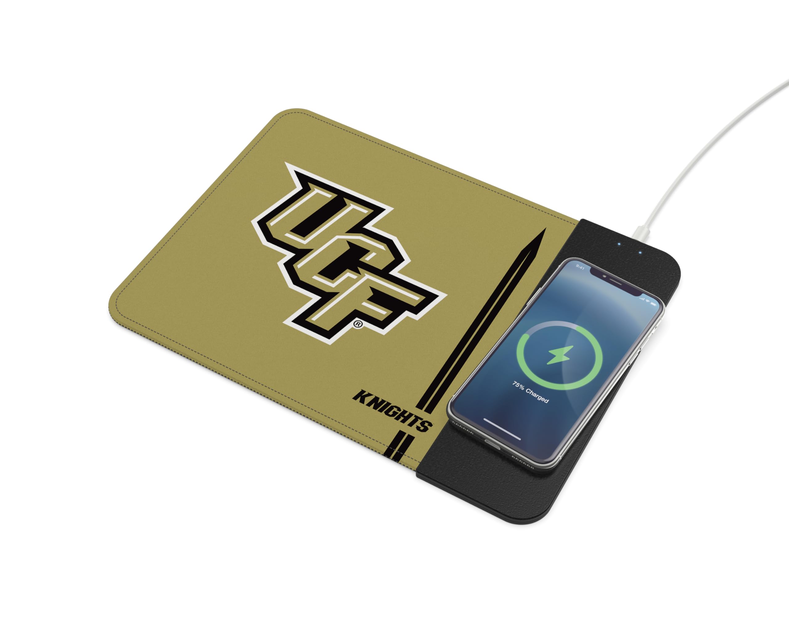 Soar Ncaa Wireless Charging Mouse Pad, Ucf Knights