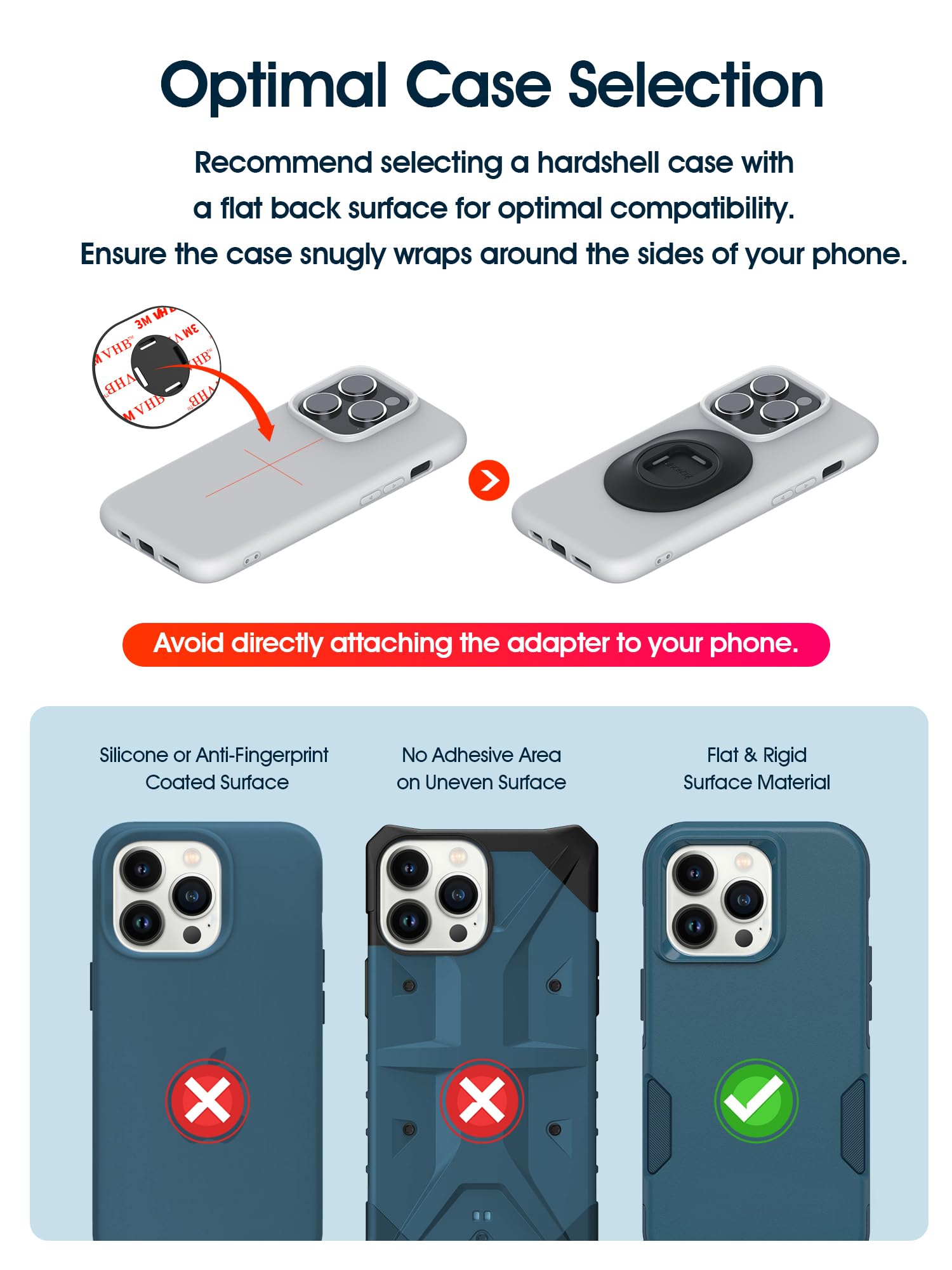 Sincetop Bike Phone Mount - Universal 4.0''6.7'' Cellphone Holder, Aluminum Bracket, Cycling Quick Mount For Mountain & Road & E