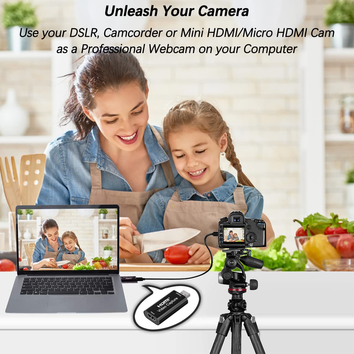 4K Hdmi Video Capture Card, Cam Link Card Game Audio Capture Card Upgraded Capture Adapter Hdmi To Usb 2.0 Record Capture Device