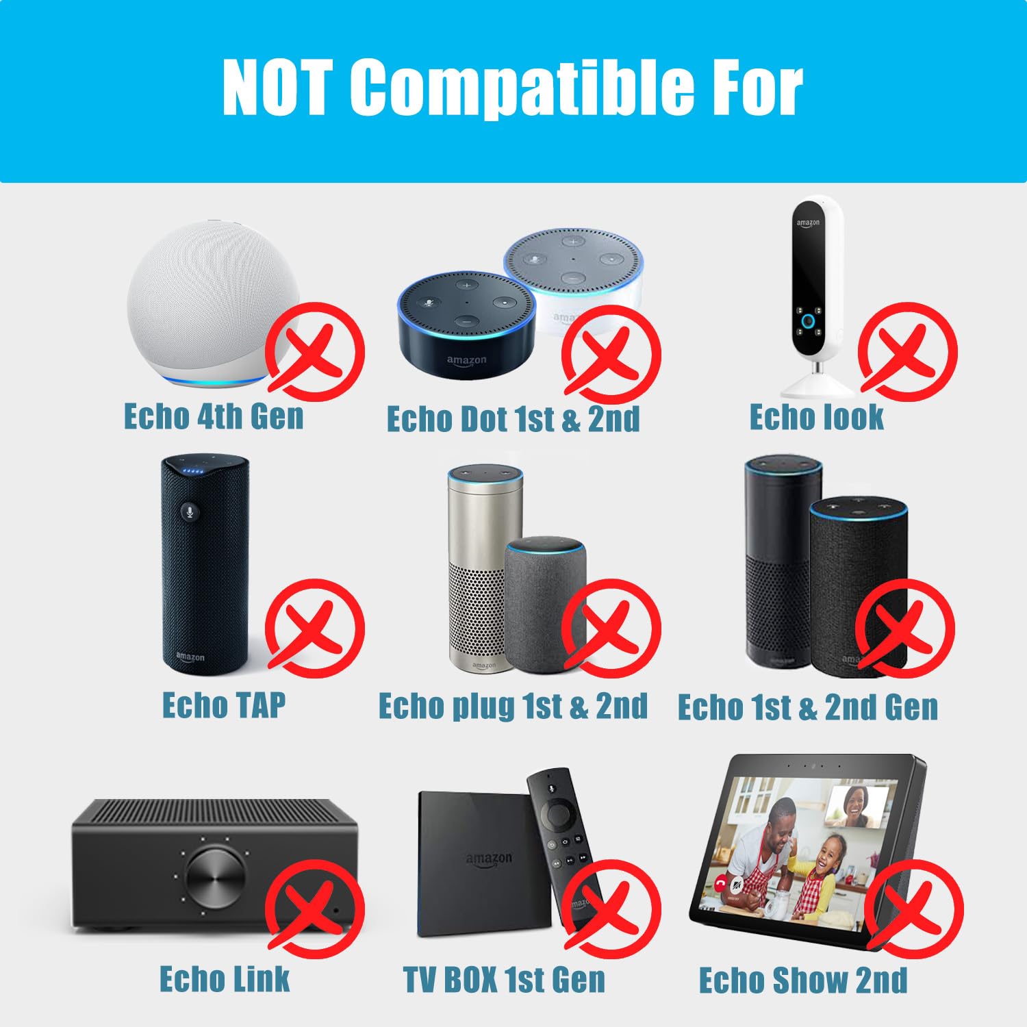 Boeea 15W Power Cord Replacement For Alexa Dot 3Rd Gen/4Th Gen/5Th Gen/Kids Edition/Tv Cube/Show 5/ Echo Pop/C78Mp8/Gp92Nb Charg