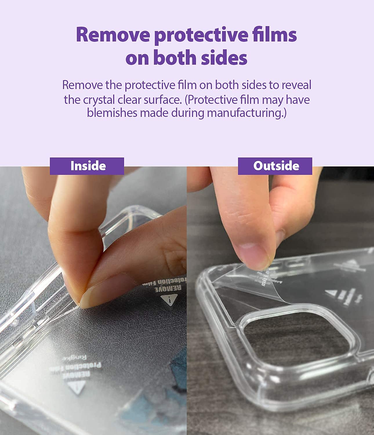 Ringke Fusion Compatible With Iphone 11 Case, [Built In Lanyard Hole] Transparent Shockproof Bumper Raised Bezel Sturdy Cover De