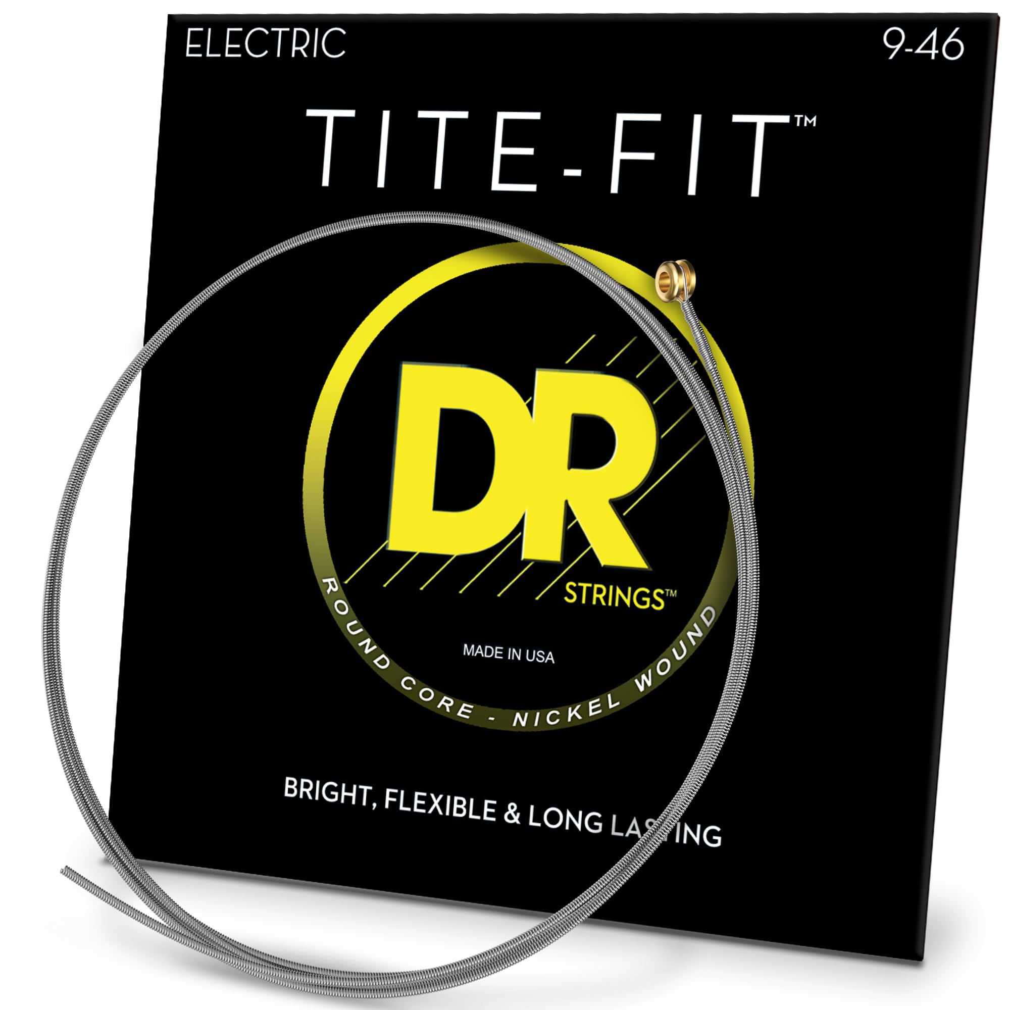 Dr Strings Tite Fit Electric Round Core 9 46