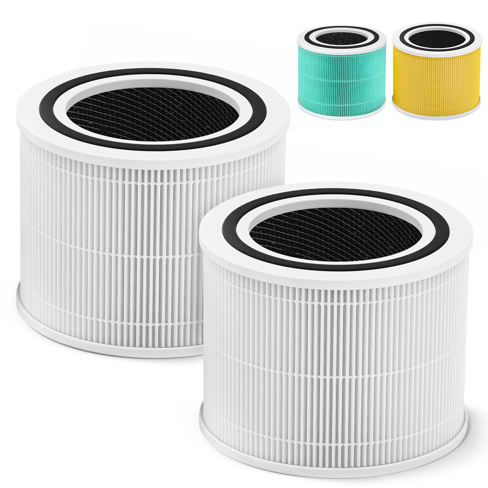 Core 300 Replacement Filter For Levoit Core 300 And Core 300S Vortexair Air Purifier, Core 300 Rf, 3 In 1 H13 True Hepa, Activat