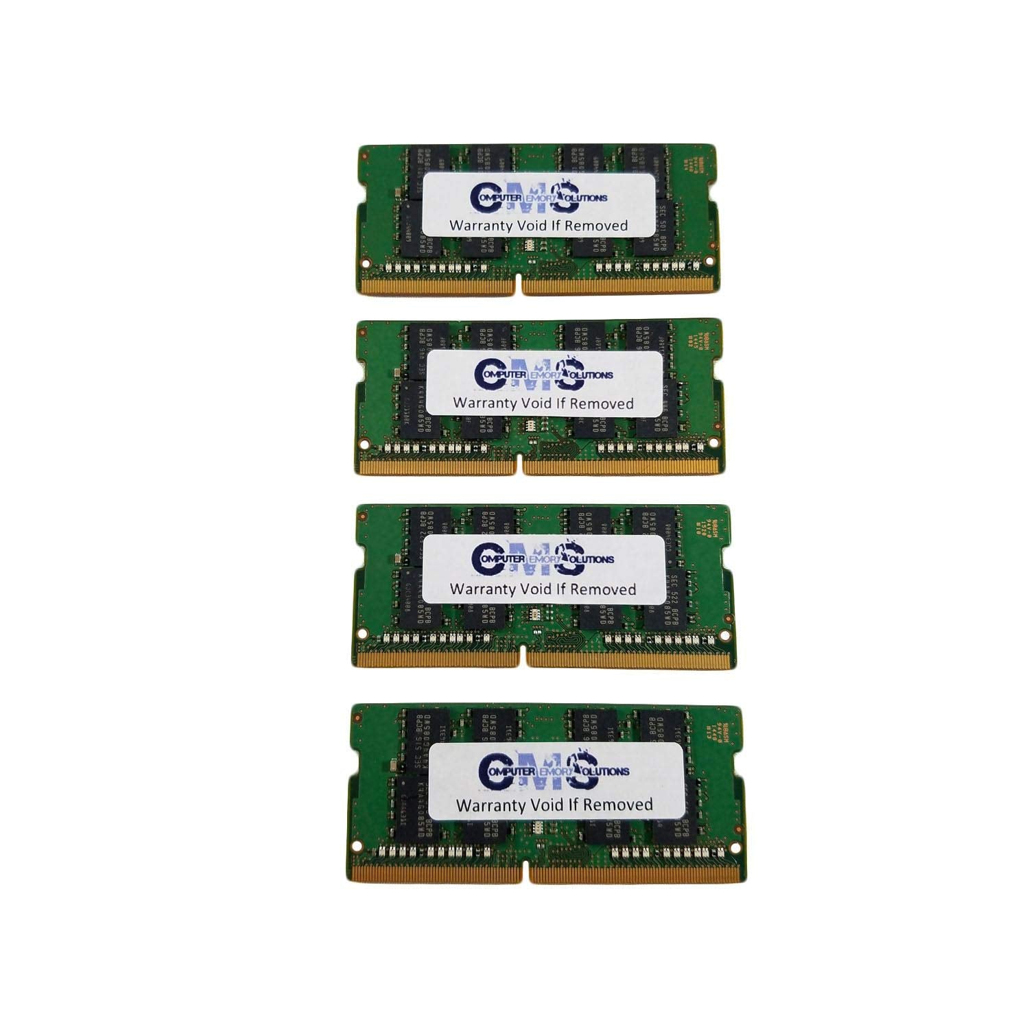 CMS 64GB (4X16GB) DDR4 19200 2400MHZ Non ECC SODIMM Memory Ram Upgrade Compatible with Dell Precision 17 7000 Series (7710/M7710