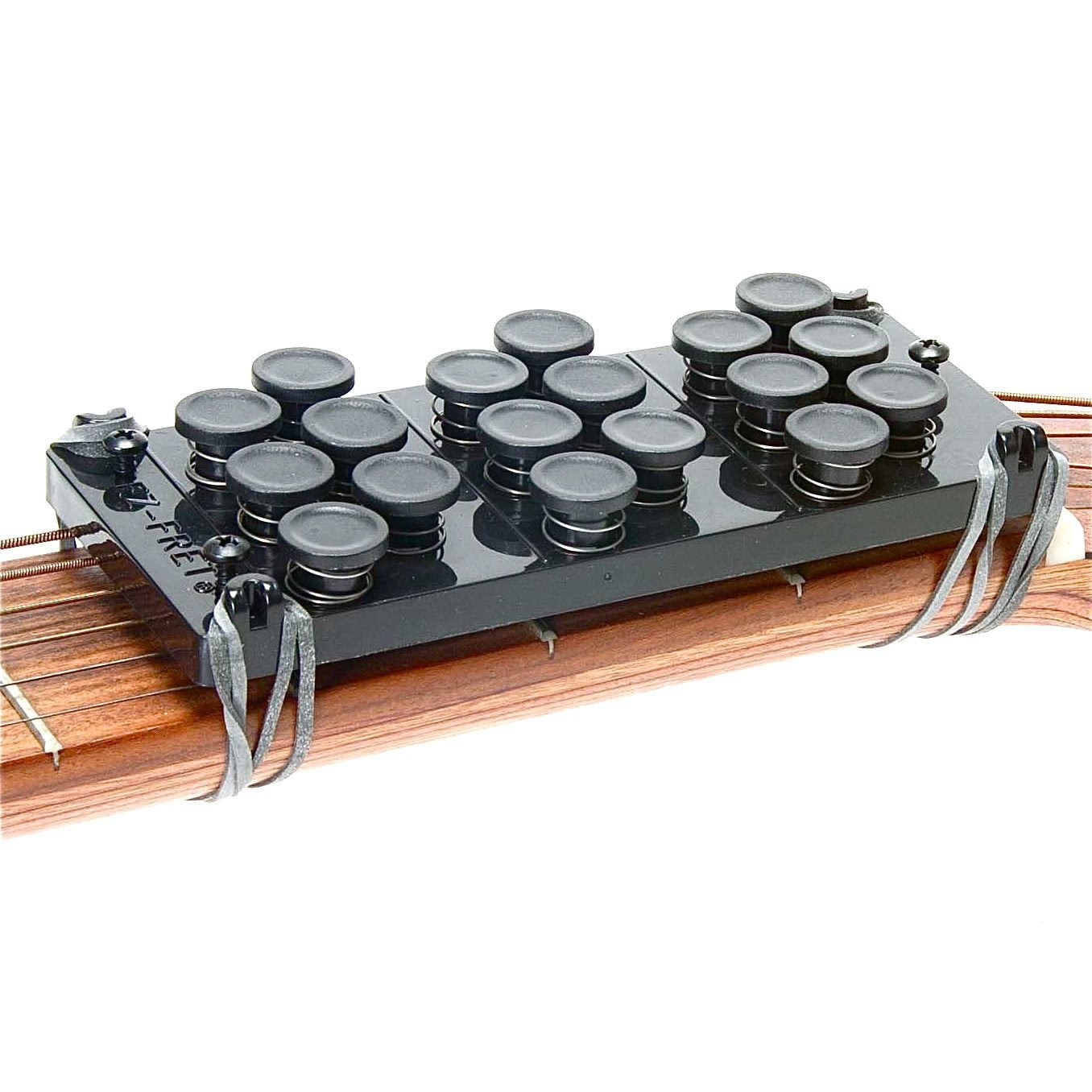 Ez Fret Guitar Attachment, Eliminates Finger Pain, 110 Chords Available, Fits Most Full Sized Acoustic Guitar, L/H Ok, Not A Beg