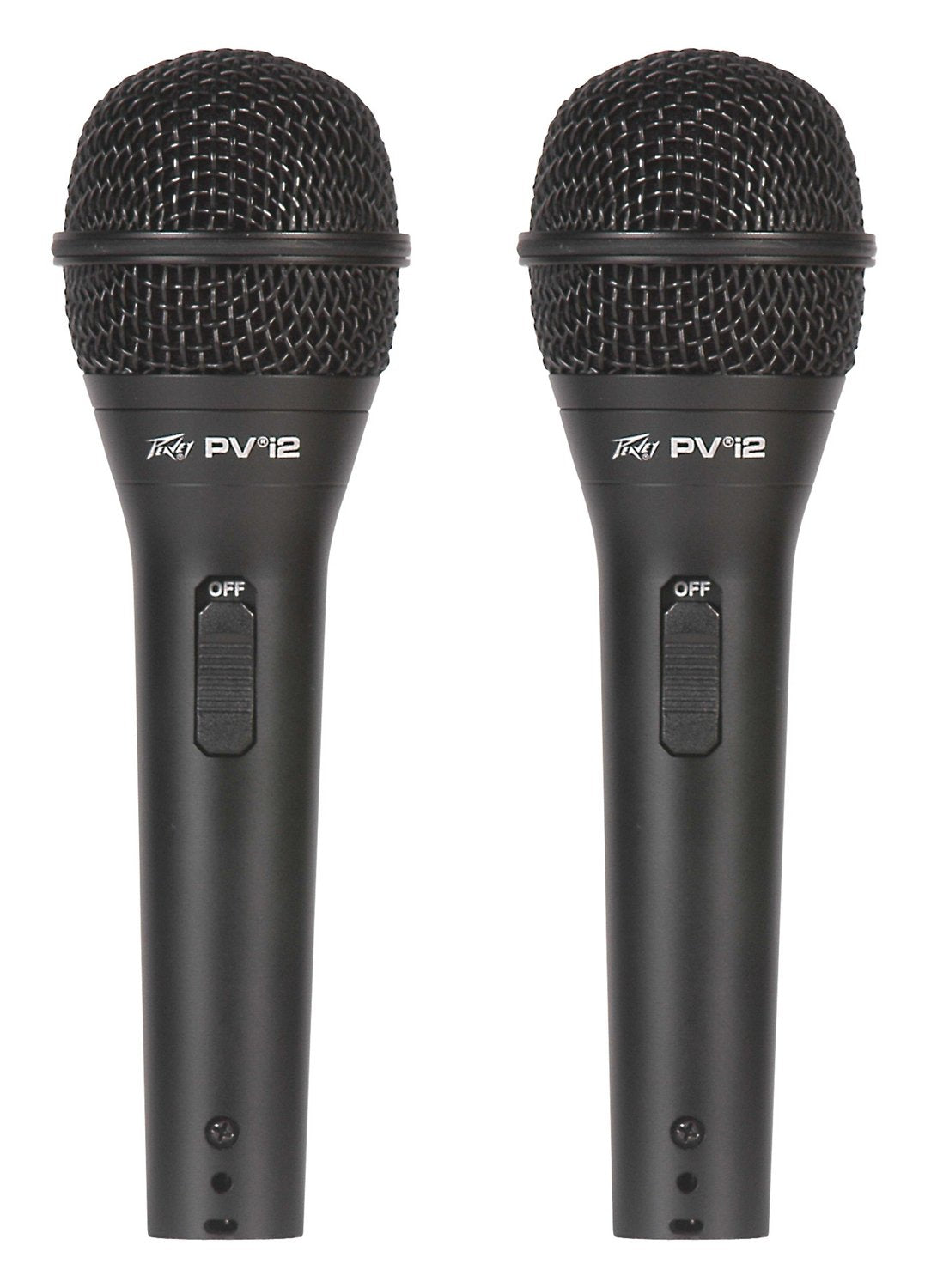 Peavey Pvi 2   2 Pack Dynamic Cardiod Microphones
