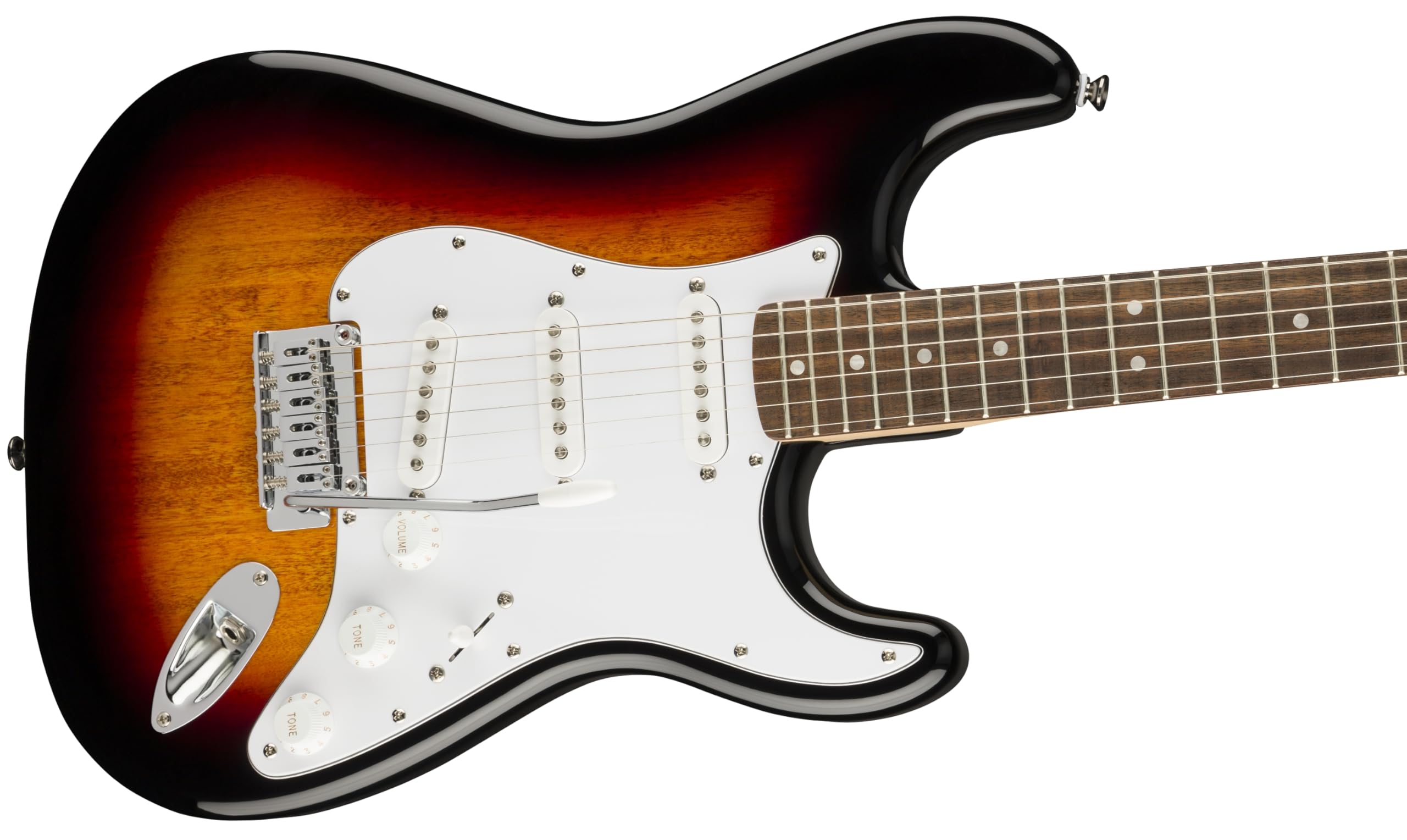Squier Affinity Series Stratocaster Electric Guitar, With 2-Year Warranty, 3-Color Sunburst, Laurel Fingerboard