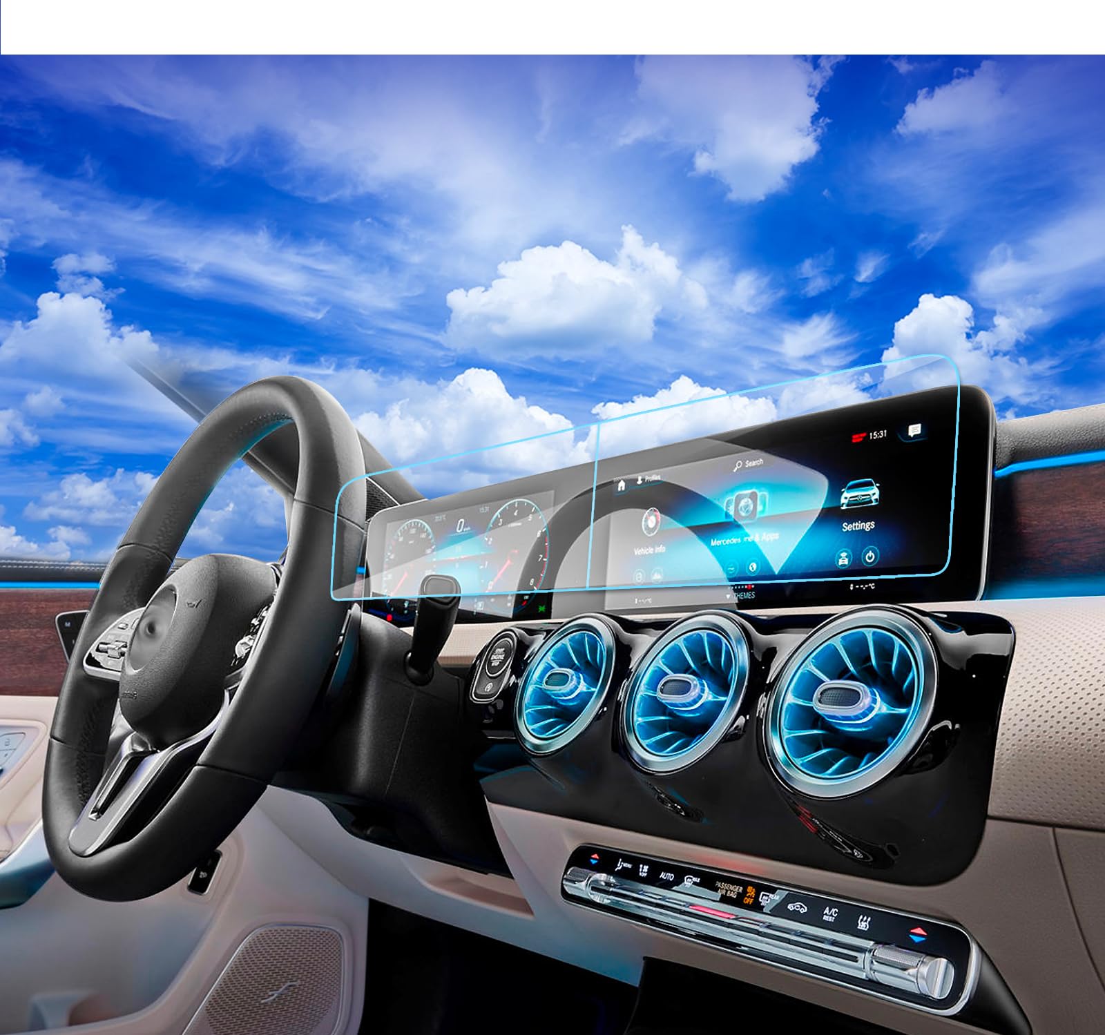 2025 2024 Mercedes Benz Eqb Glb Gla Cla250 Screen Protector For 2020 2023 2024 Mercedes Benz Cla Glb Cla250 2022 2024 Benz Eqb 1