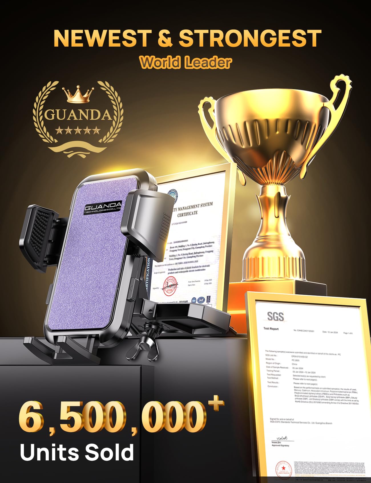 Cd Slot Phone Mount, Upgraded Car Phone Holder [Thick Cases Friendly], 360 Adjustable Universal Phone Mount For Car Cd Slot Moun