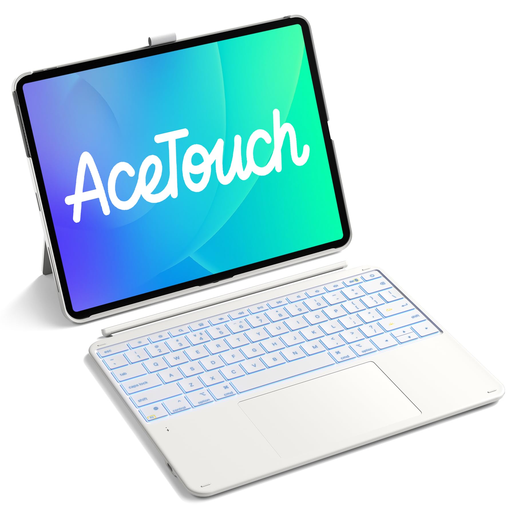 Inateck for iPad Air 13 Case with Keyboard, Precision Trackpad, Magnetic