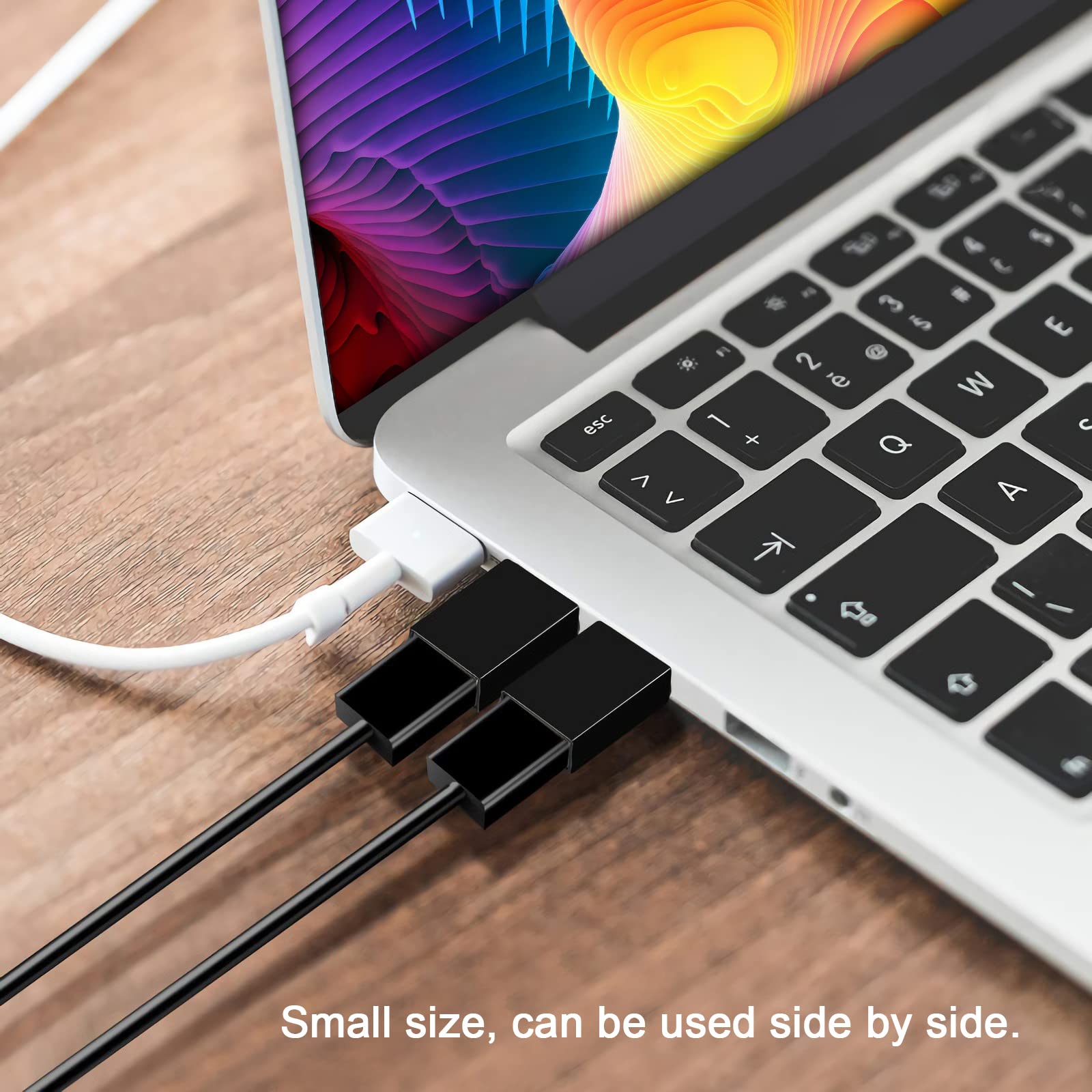 Henrety Usb C To Usb Adapter Usb C Male To Usb3.0 Female Otg Adapter Compatible With Macbook Air 2020/Macbook 12 Inch/Ipad Pro 2