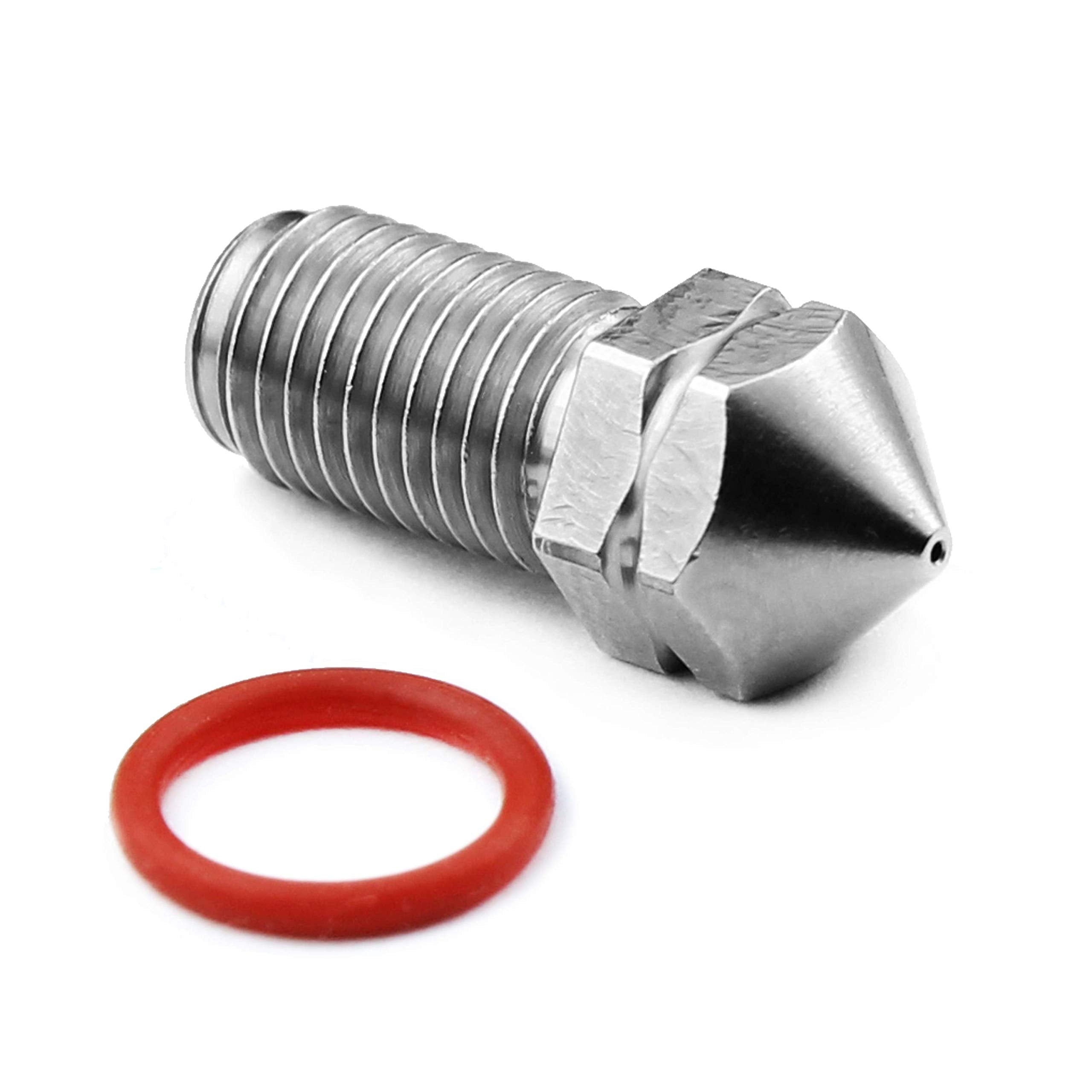 Microswiss Brass Plated Wear Resistant Nozzle For Ultimaker 3 Um3 (.4Mm)