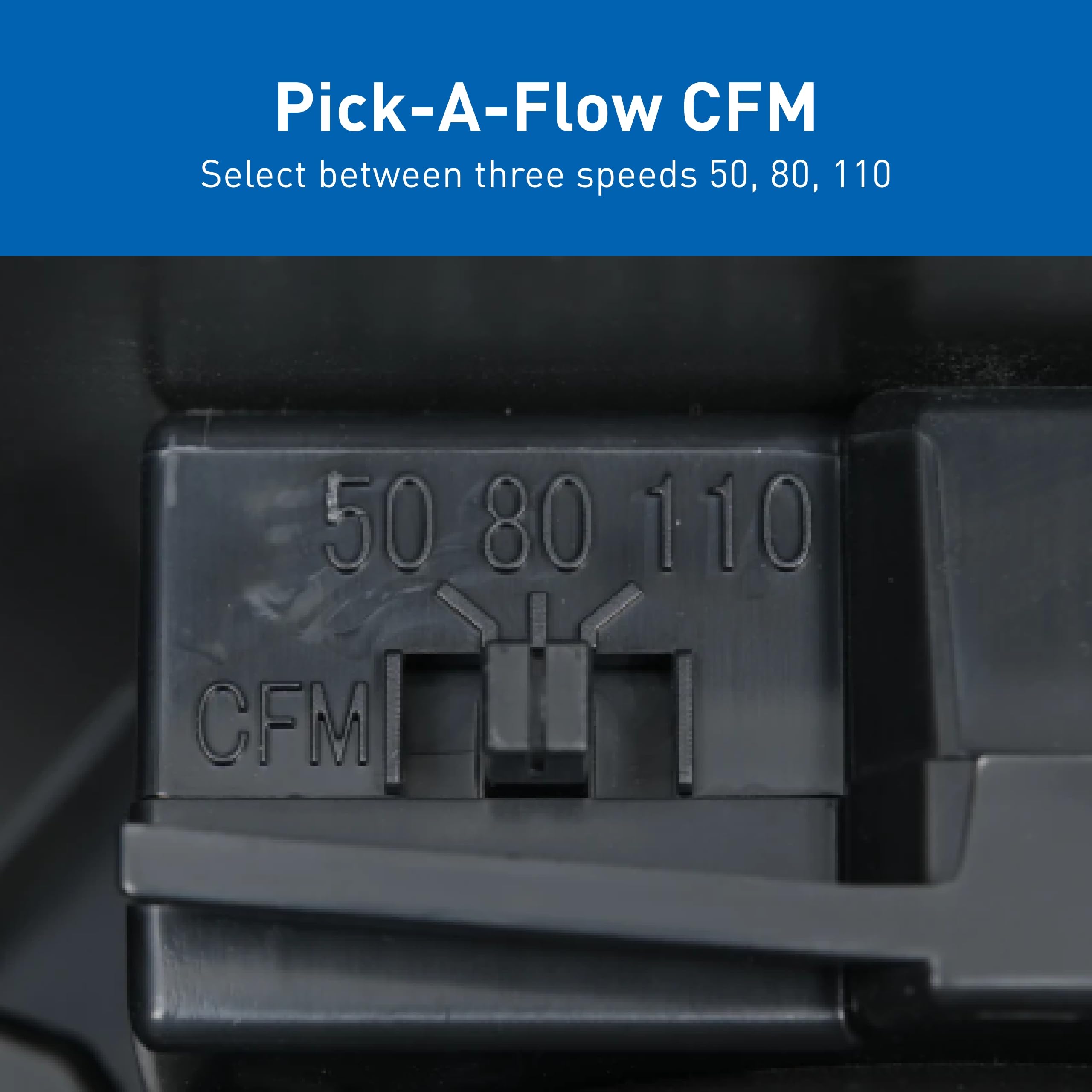 Panasonic Fv 0511Vfl1 Whisperfit Dc Retrofit Ventilation Fan With Light, Dimmable Led Light And Nightlight, 50, 80 Or 110 Cfm, Q