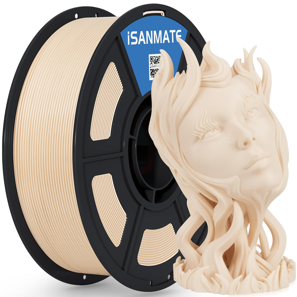 iSANMATE ASA Filament 1.75mm Skin 1KG, UV & Weather Resistant 3D Print ...