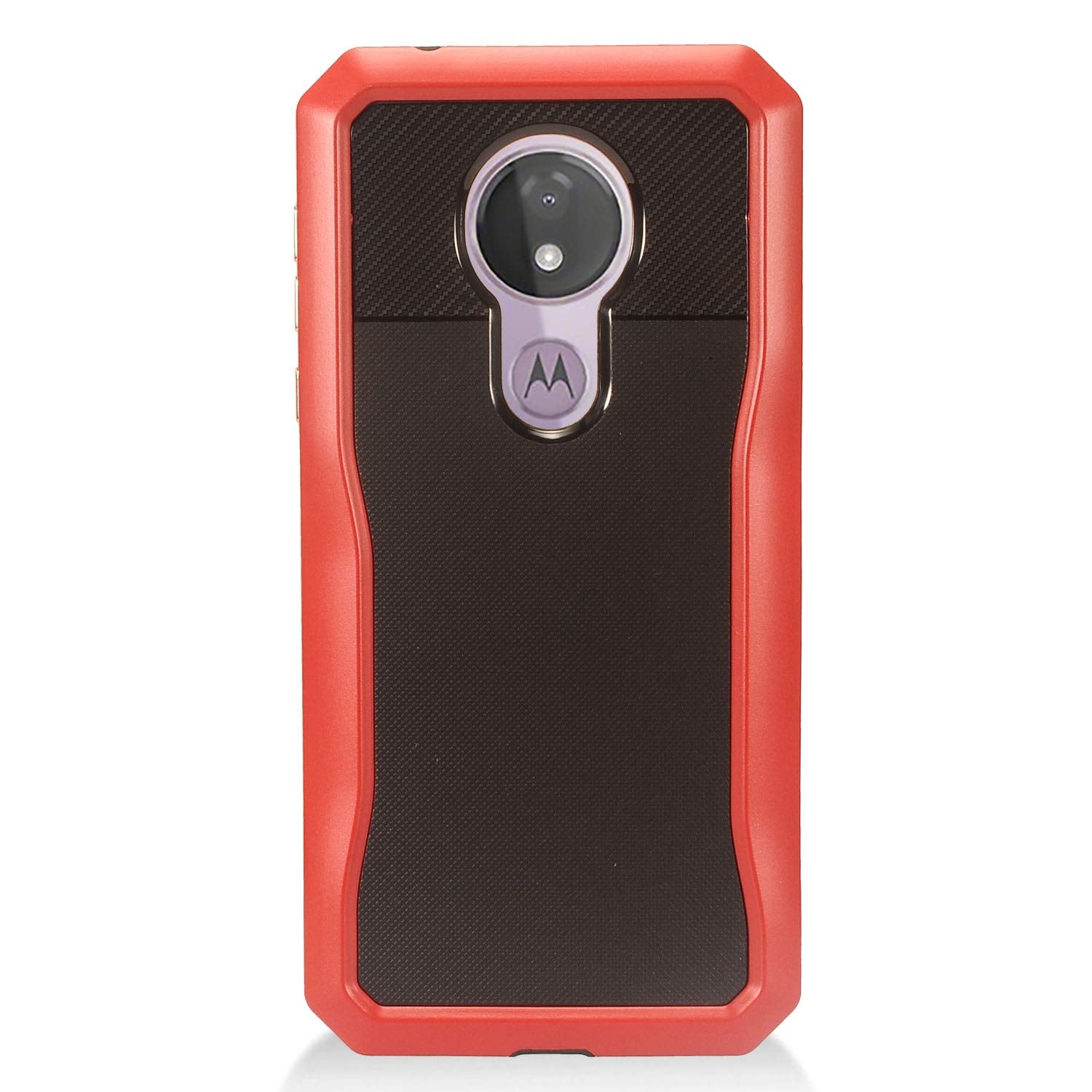 Z Gen   Compatible With Motorola Moto G7 Power, G7 Supra   Slim Hybrid Phone Case   Dc1 Red