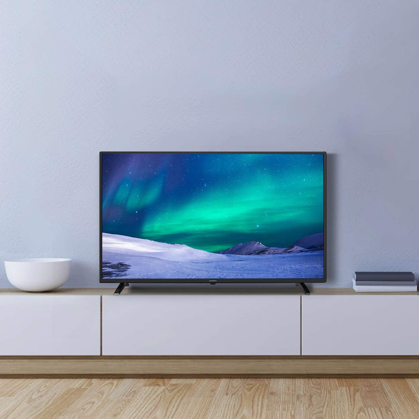 Skyworth 32 Inch Smart Tv, 720P Roku Google Tv With Chromecast Built In, Android Led Tv For Bedroom   S3G