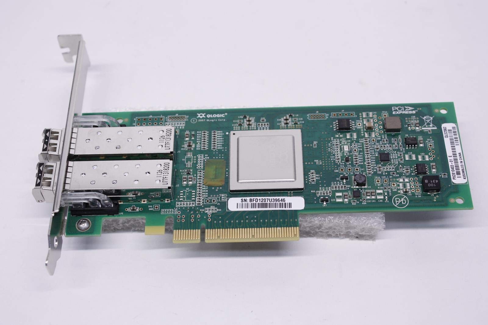 New   Qlogic Qle2562 Fibre Channel Host Bus Adapter   Bx7067
