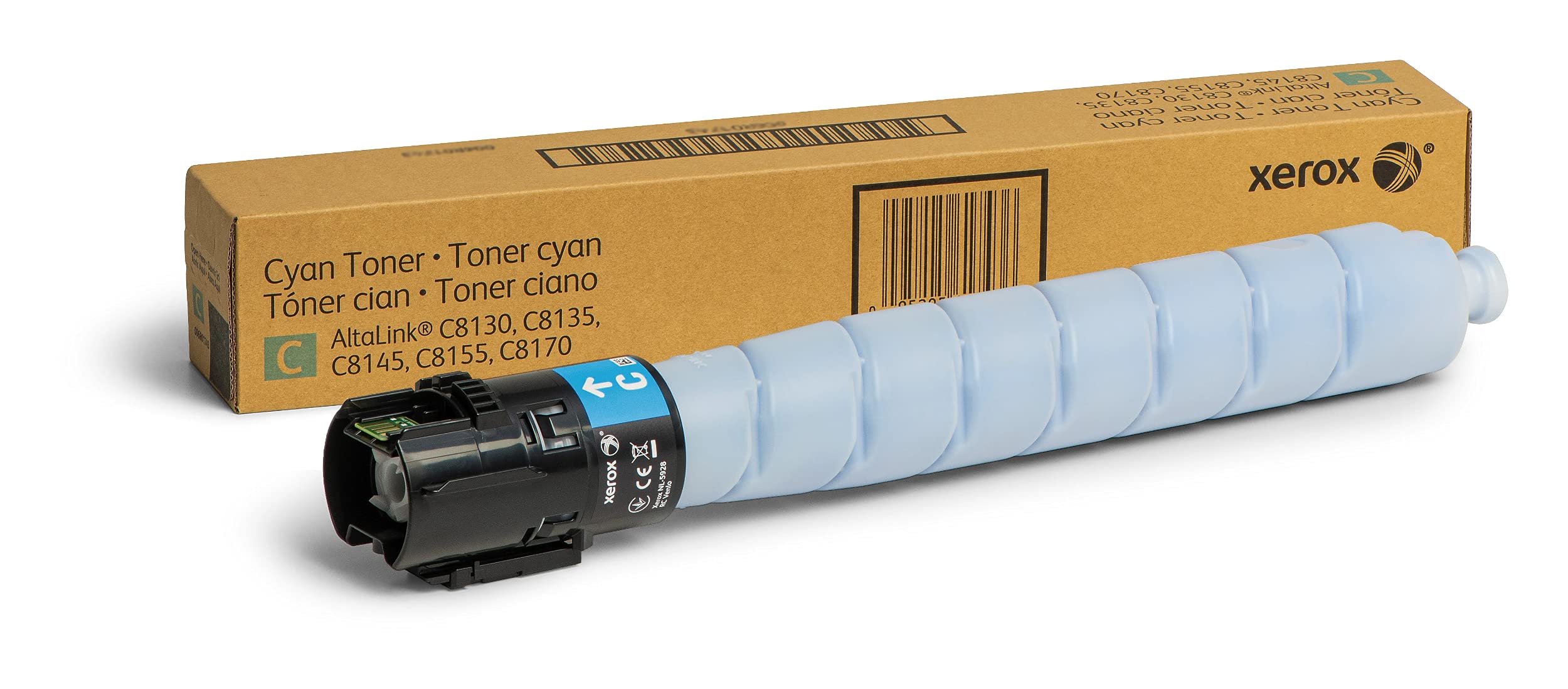 Xerox 006R01747 Toner, 28,000 Page Yield, Cyan