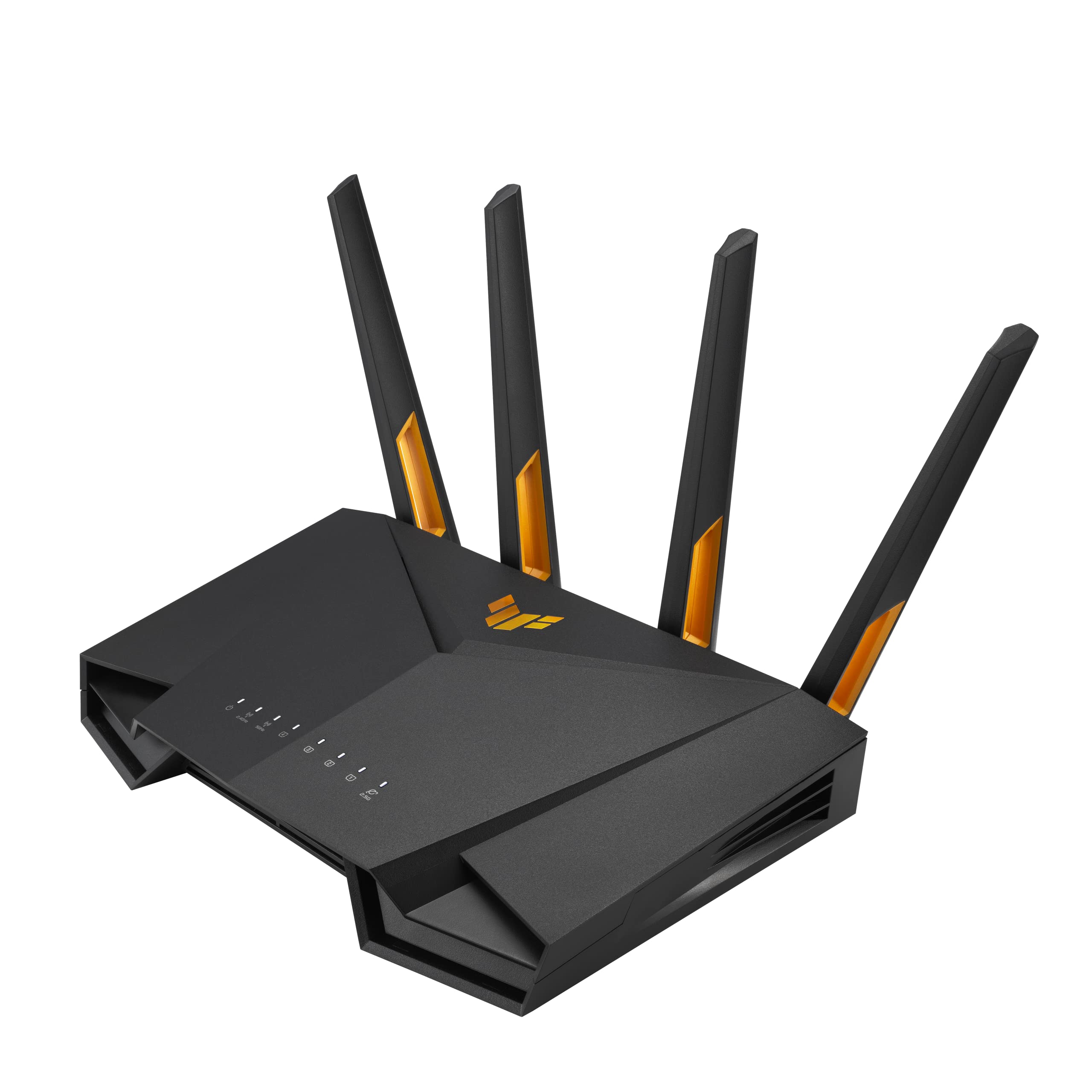 ASUS TUF Gaming WiFi 6 Router (TUF-AX4200) - Dedicated Gaming Port, Dual 2.5G Port, 3 Steps Port Forwarding, Extendable Router w