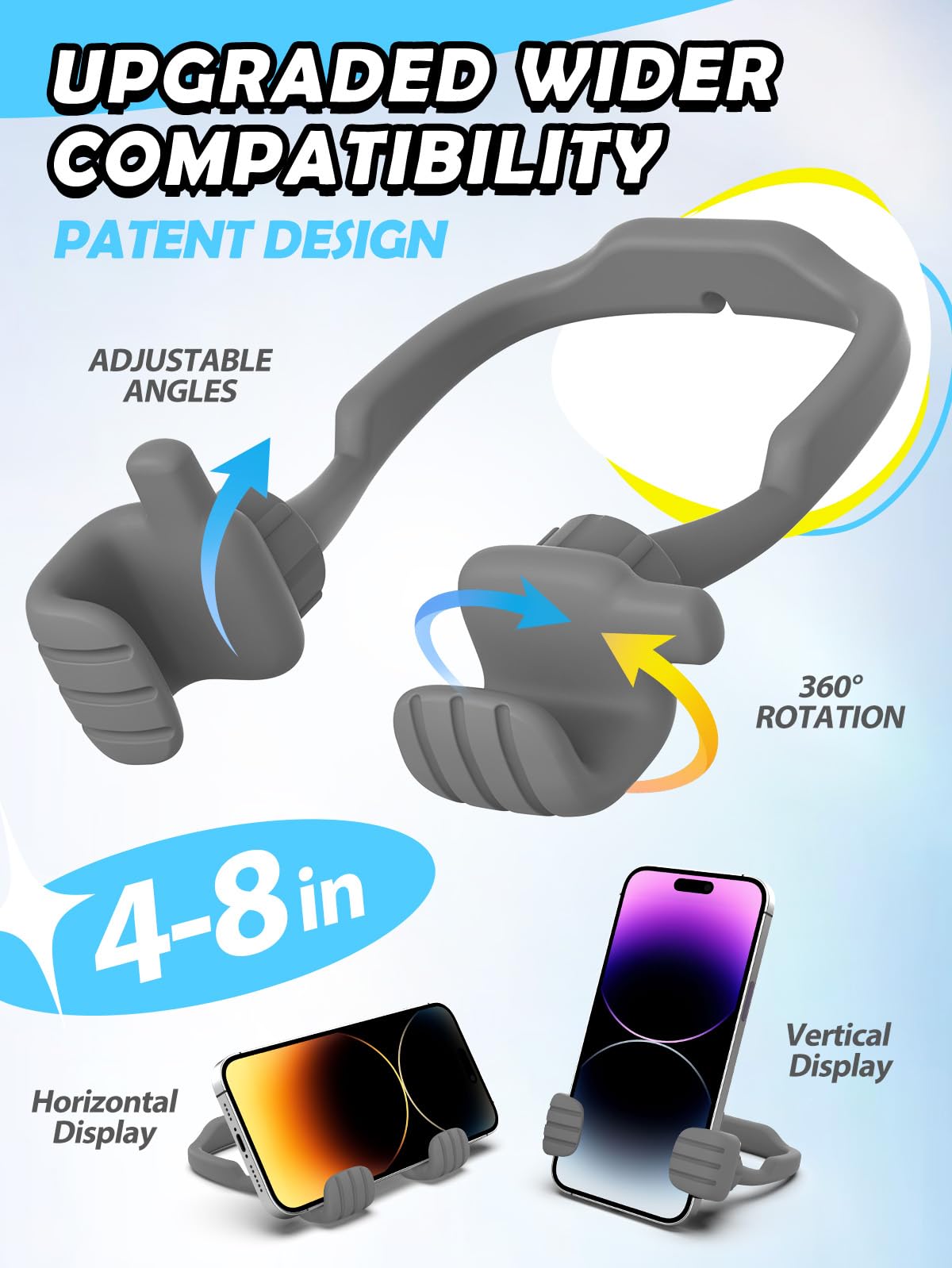 Cell Phone Stand Thumbs Up Lazy Phone Stand Stocking Stuffers For Men Adults Teens Boys Gifts For Christmas: Cellphone Phone Hol