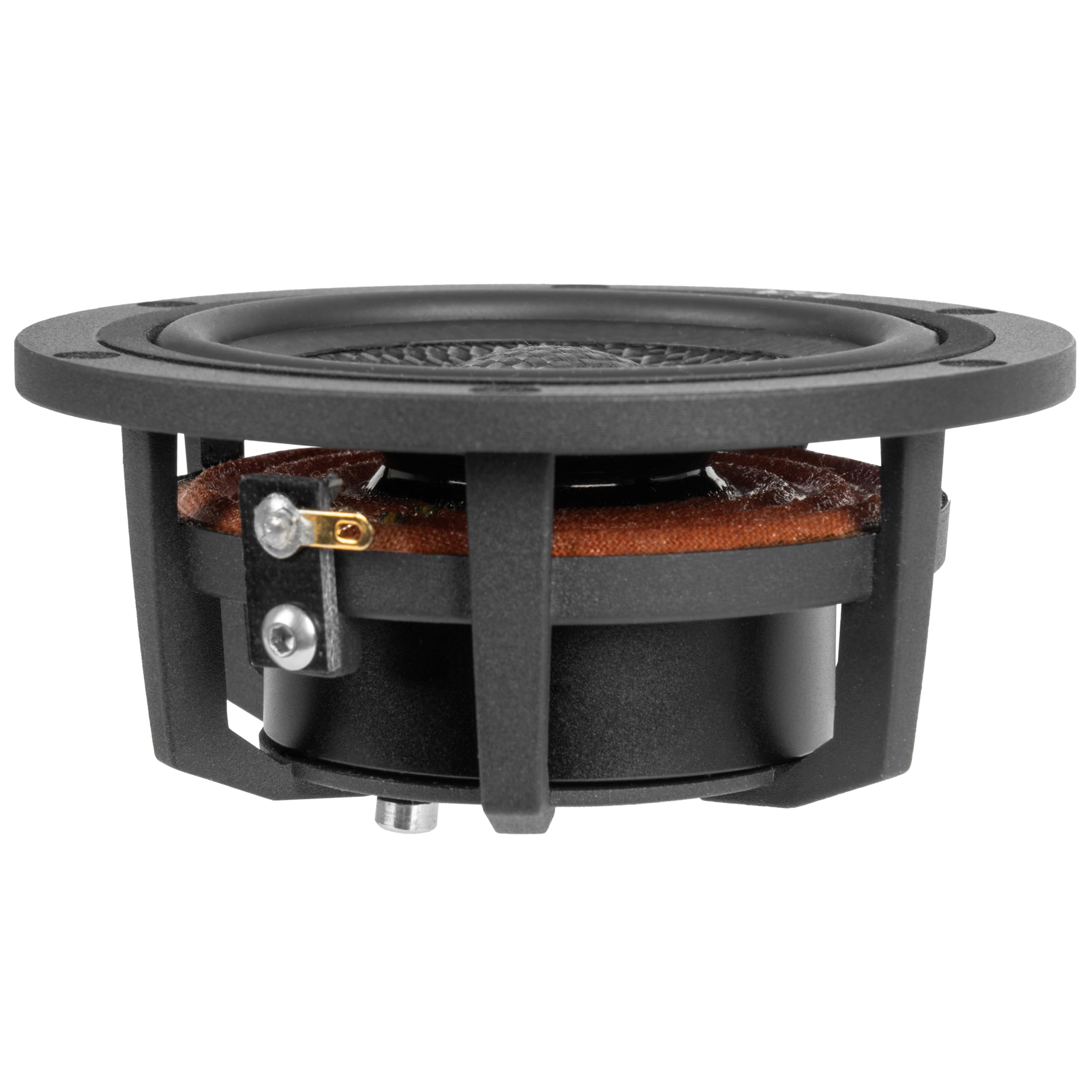 Nvx Xqs3 3.5'' High Performance Car Speakers, 200W Max, 100W Rms, 3 1/2 Inch Component Midrange, Neodymium Magnet, Easy To Insta
