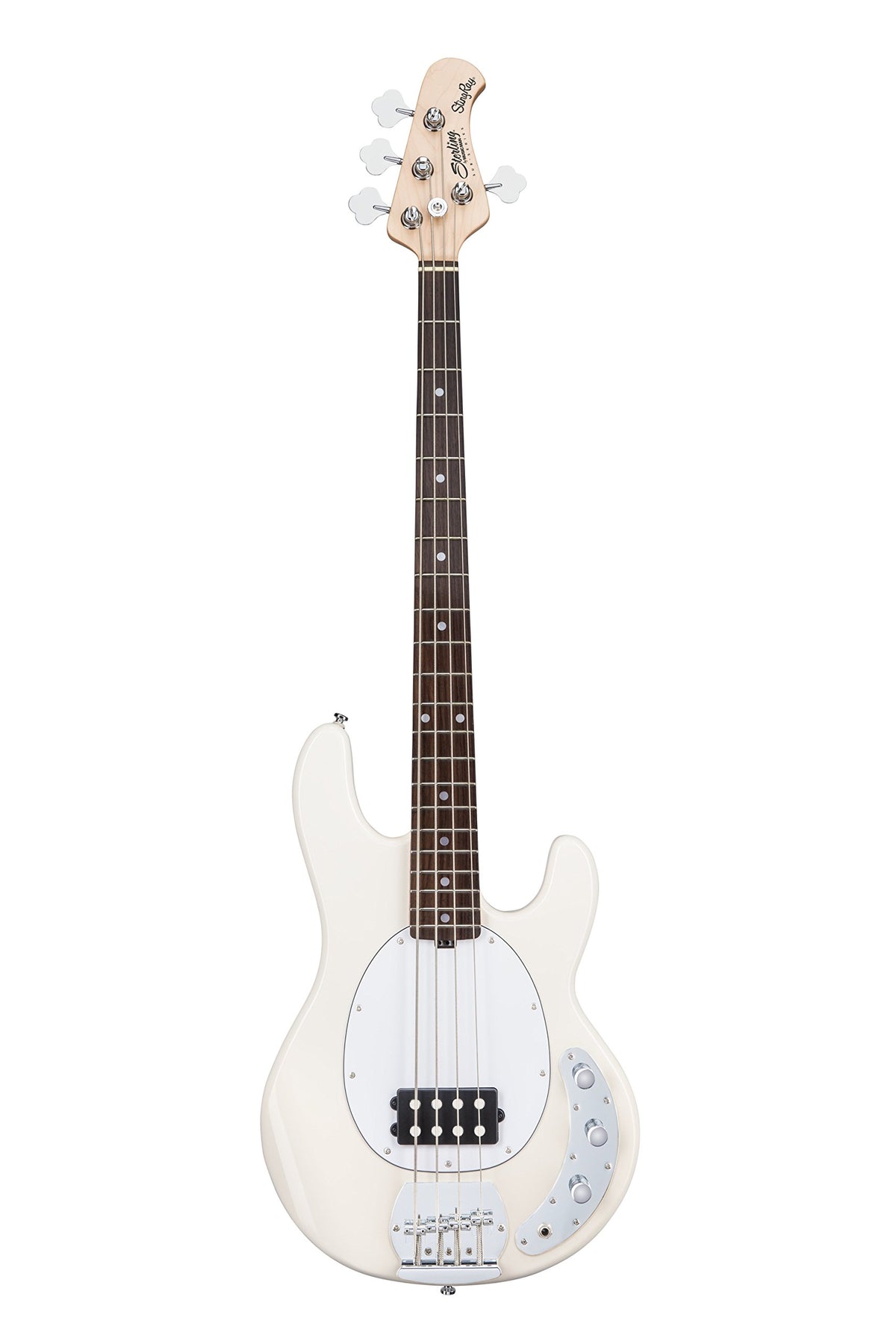Sterling By Music Man Stingray Ray4 Bass Guitar In Vintage Cream