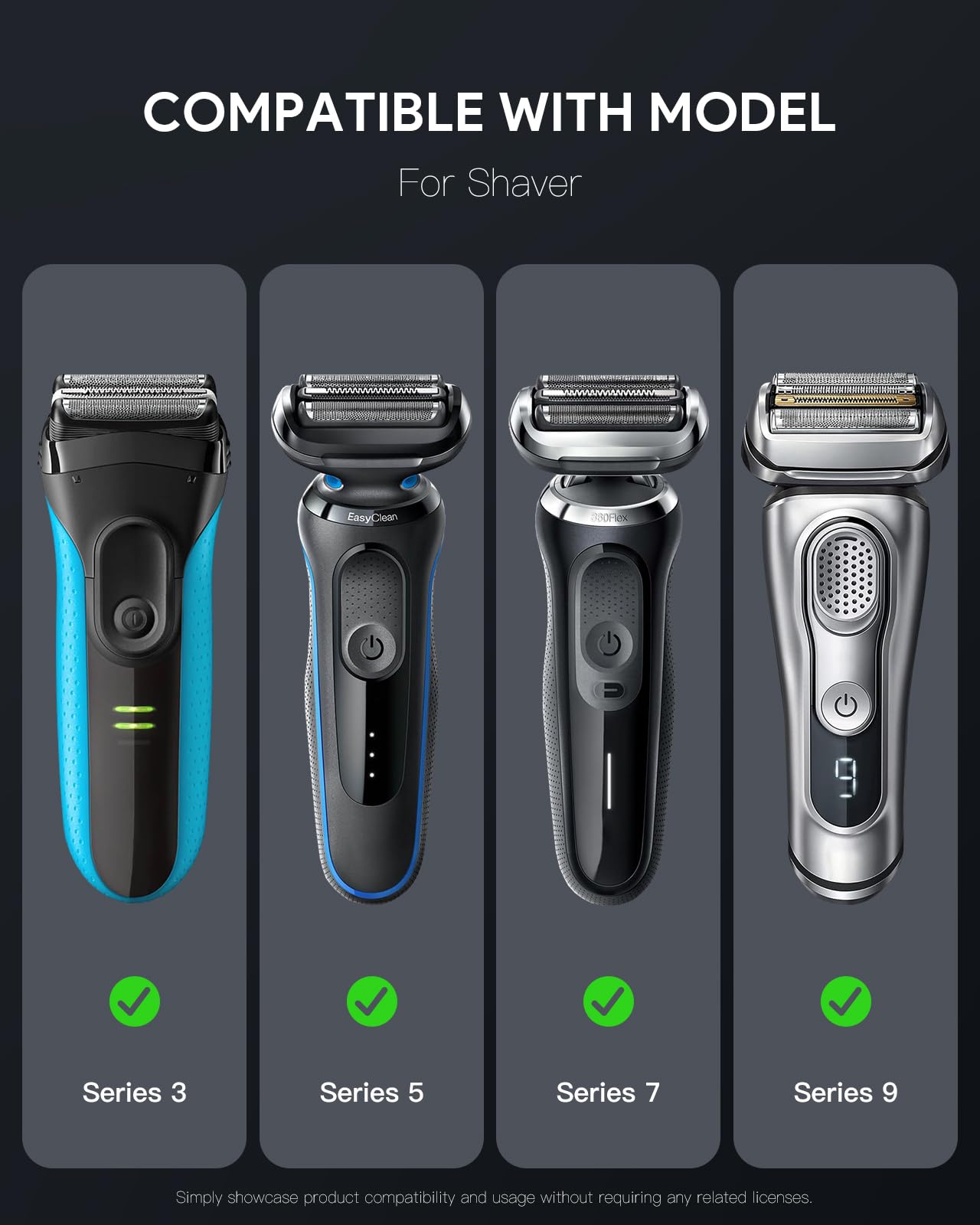 Yinke Travel Case for Braun Electric Shavers - Thumbnail 5