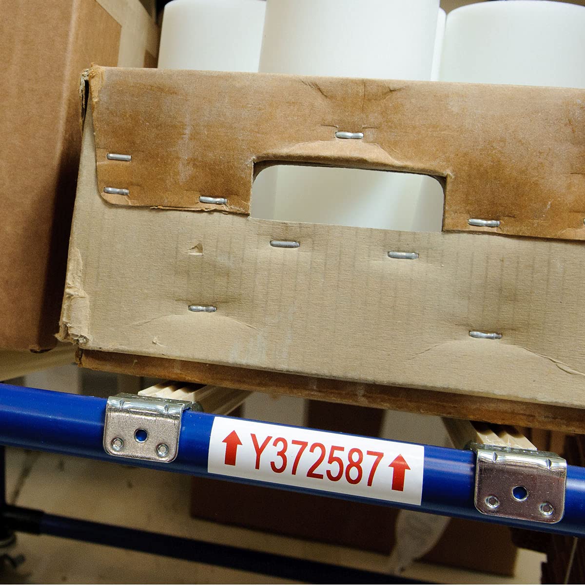 Brady M71 R6900 Rd 150' Length X 2'' Width Red Color Thermal Transfer Printer Ribbon For Bmp71 Label Printer